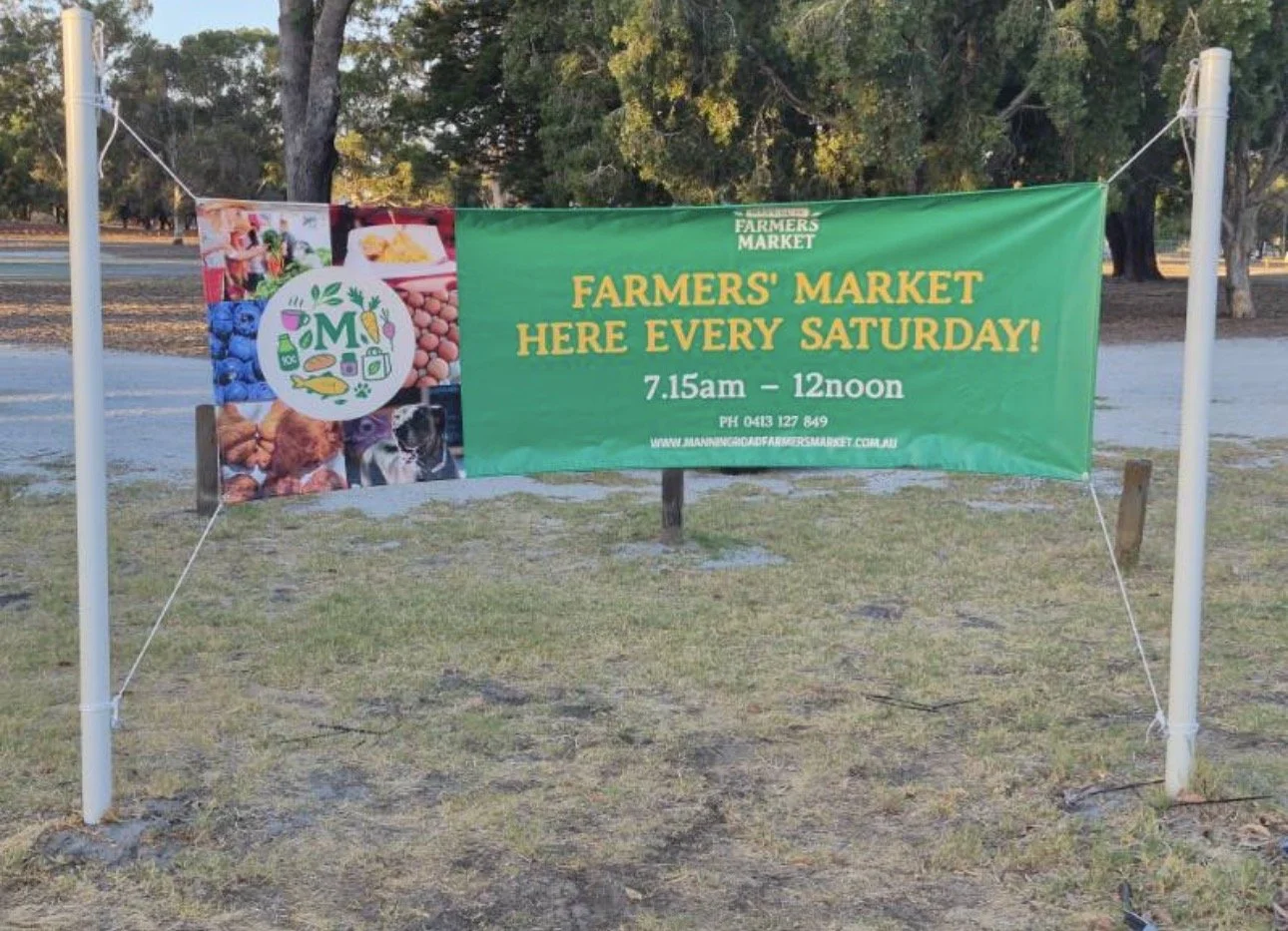 Banner of the Manning Road Farmers Market