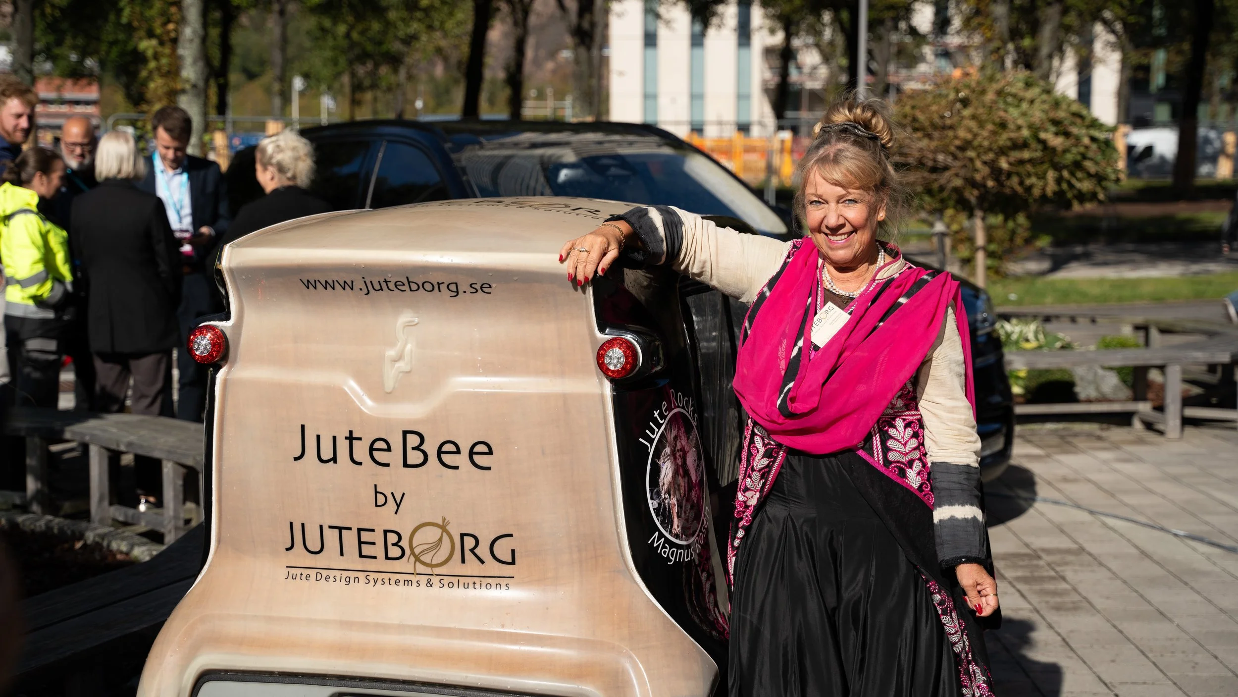 Entreprenören som vill förändra världen med jute – Möt Else-Marie Malmek, grundare av Juteborg Sweden AB