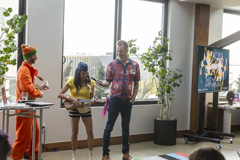 Brandi McMichael singing telegrams