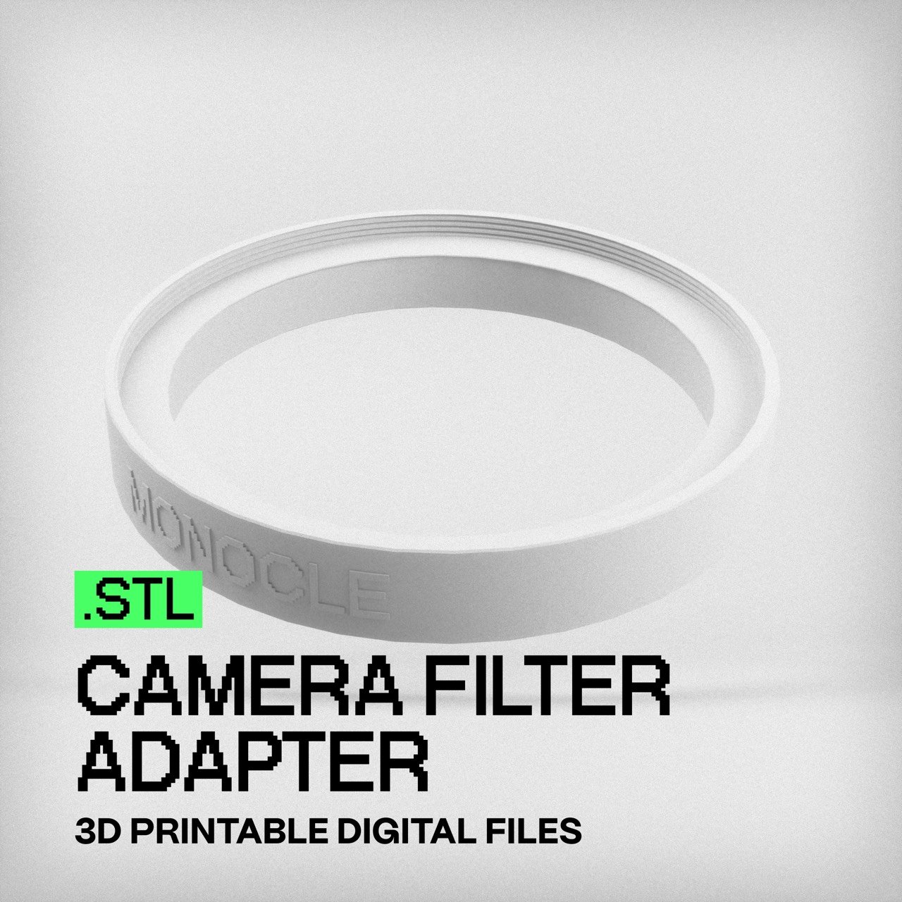 FILTER ADAPTER – MONOCLE LENS / 13 SIZES