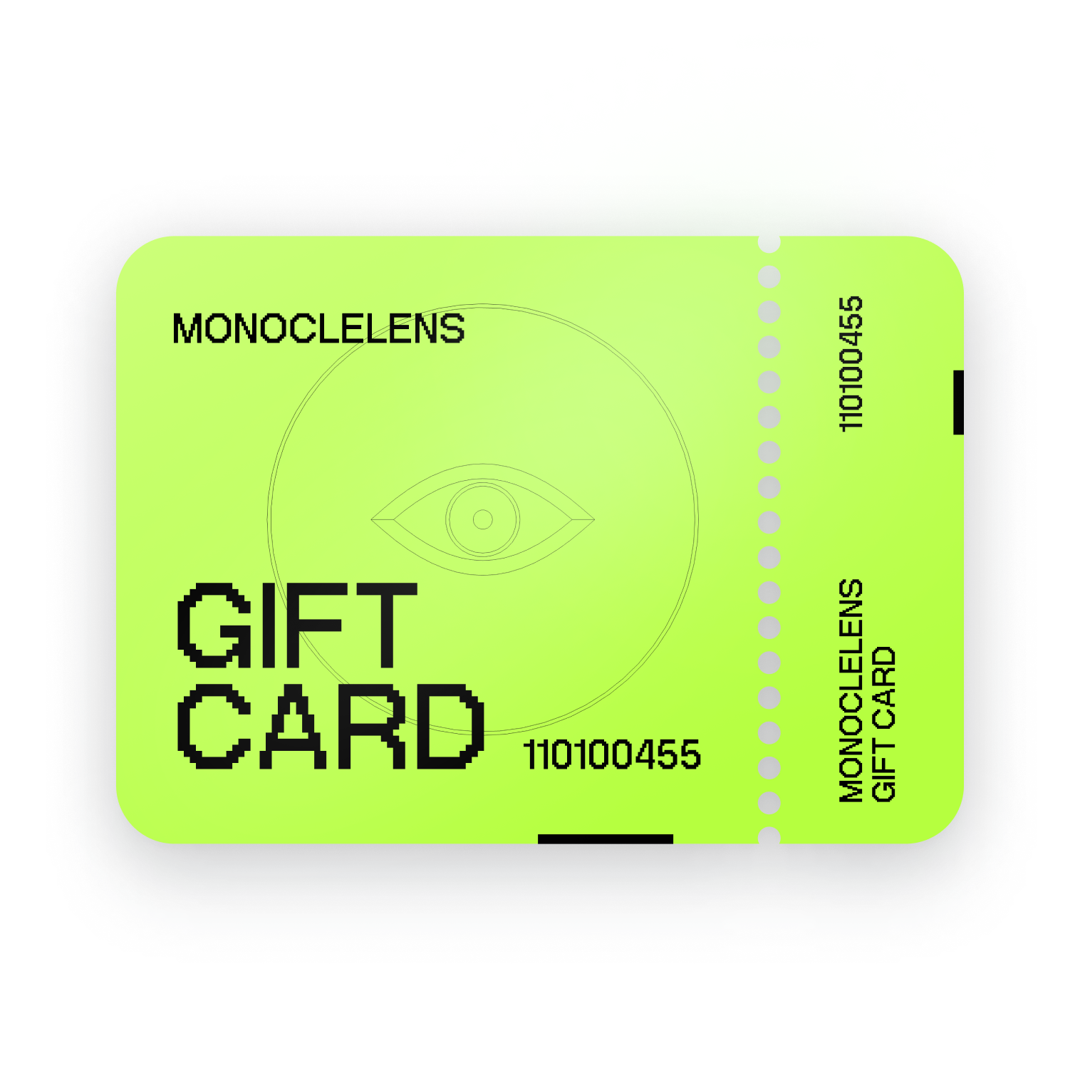 MONOCLE LENS GIFT CARD