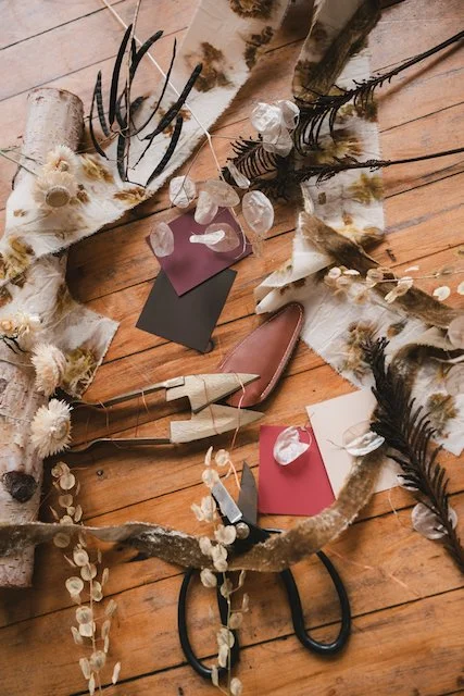 toolkit for a wedding florist