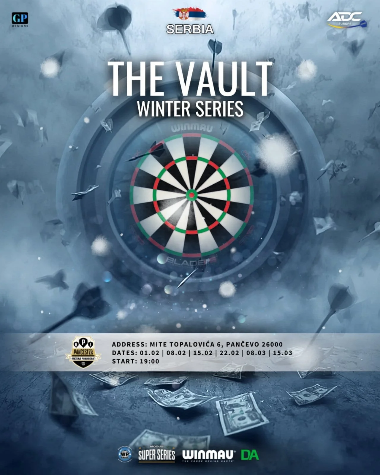 pikado klub pancester pikado turniri pancevo adc europe