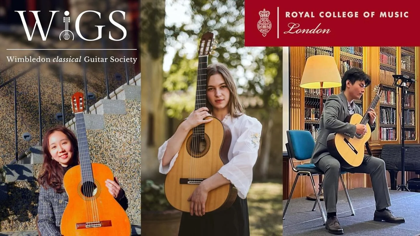 🎶 Next Up in the WiGS RCM series 🎶

Get ready for another incredible performance as we continue to showcase the next generation of outstanding guitarists from the class of Chris Stell at the Royal College of Music @rcmlondon 

This time, we&rsquo;r