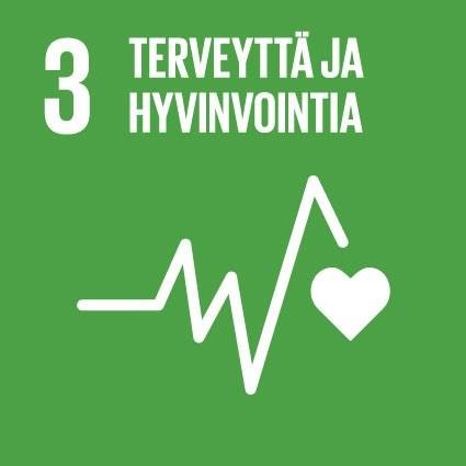  SGD 3 - Terveyttä ja hyvinvointia logo