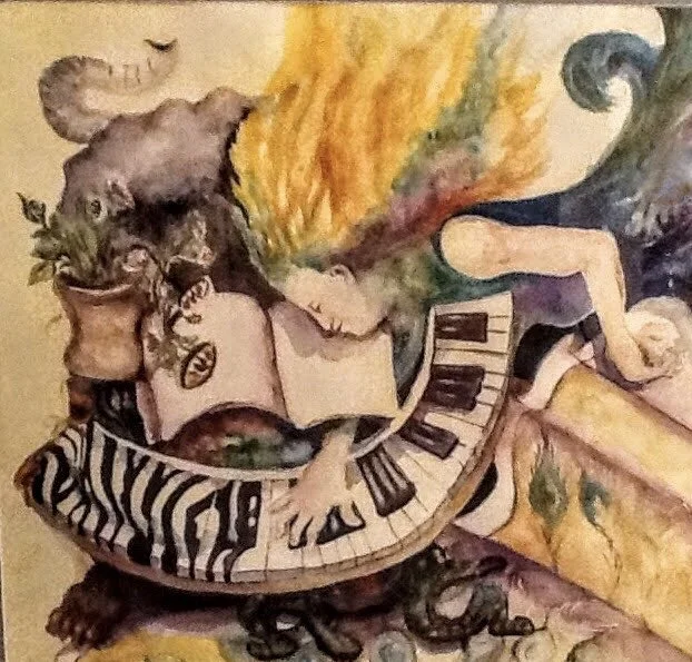 The Music of Animals watercolor nfs