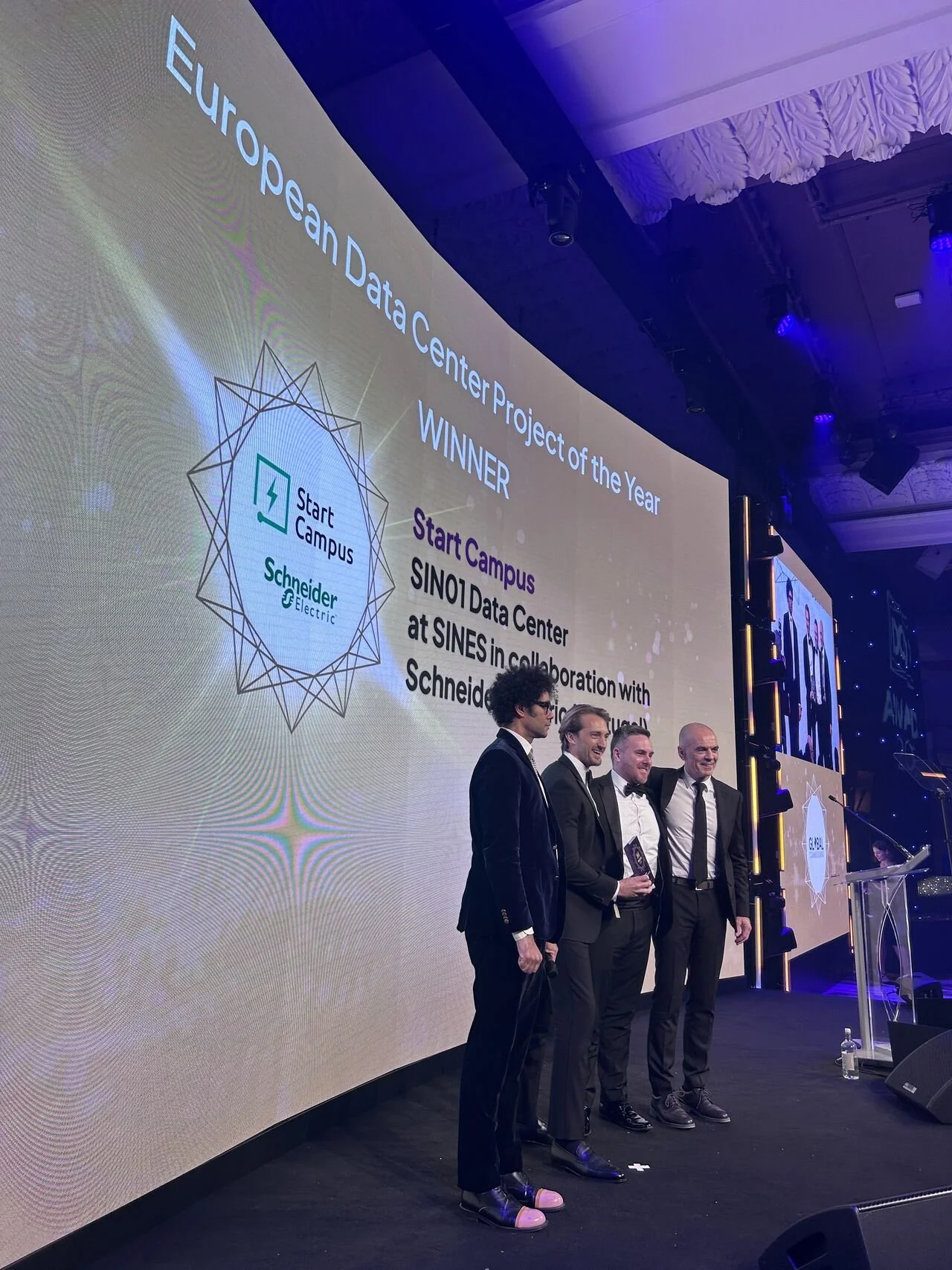 Global Celebrate Innovation At The 2025 DCD Awards