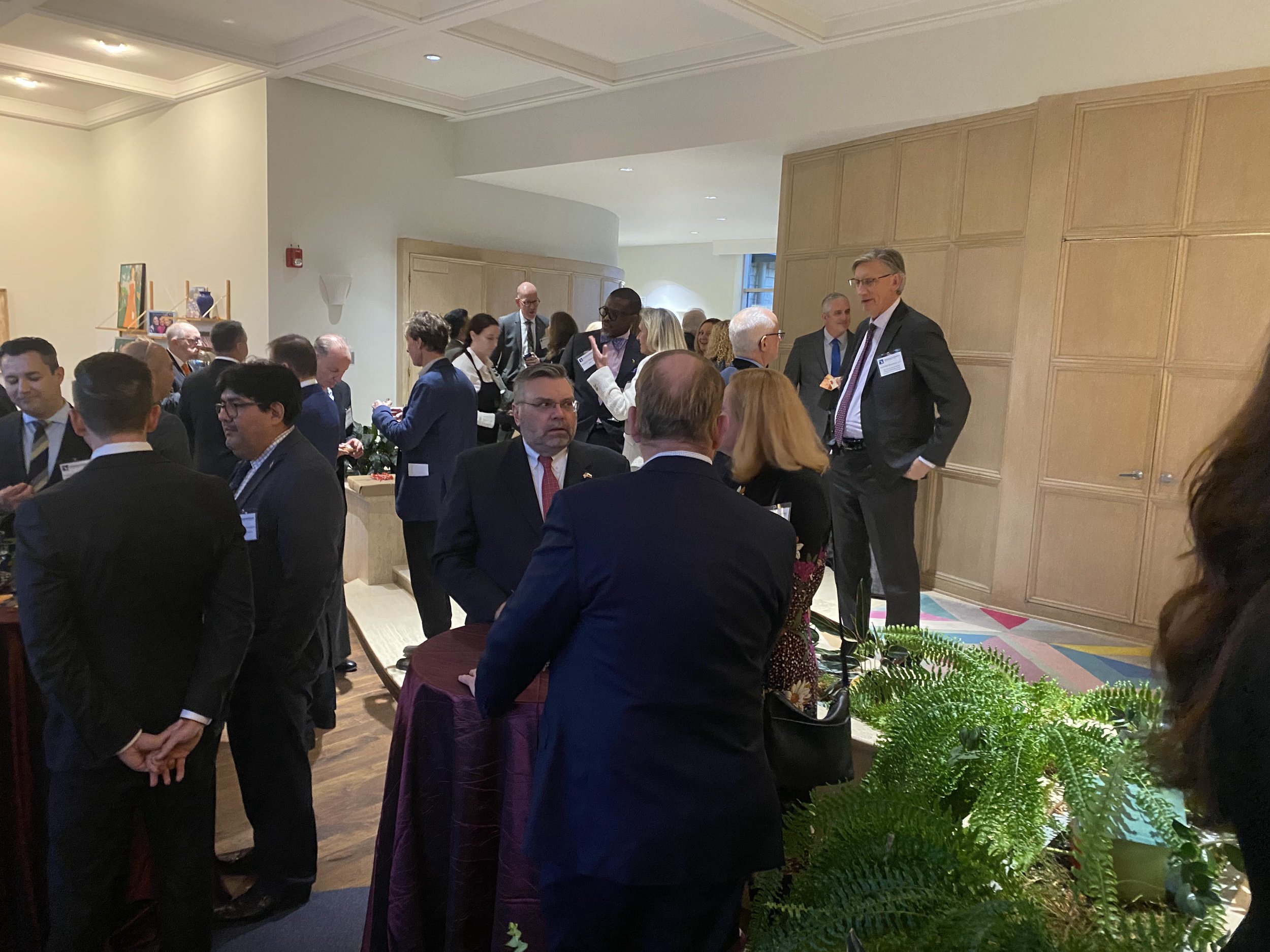 Michigan consuls present at Governor's reception. November 12, 2025