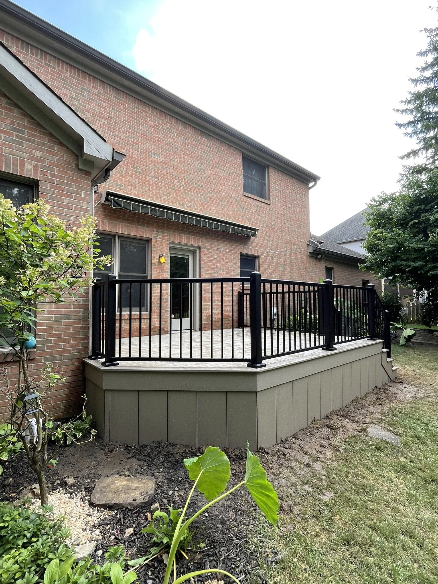 An image of a custom patio deck.