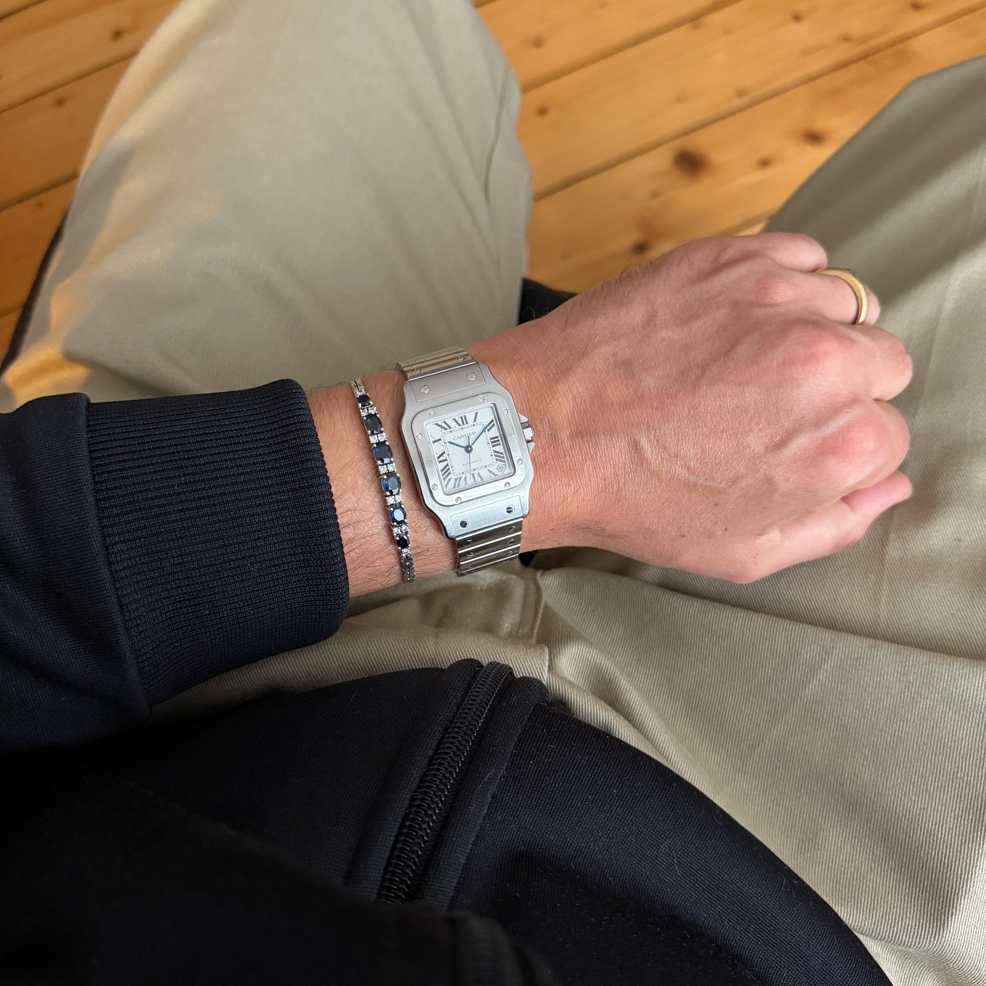 2014 Cartier Santos Galbée XL Automatic 2823 / W20098D6 "Roman" Dial Fullset.jpg