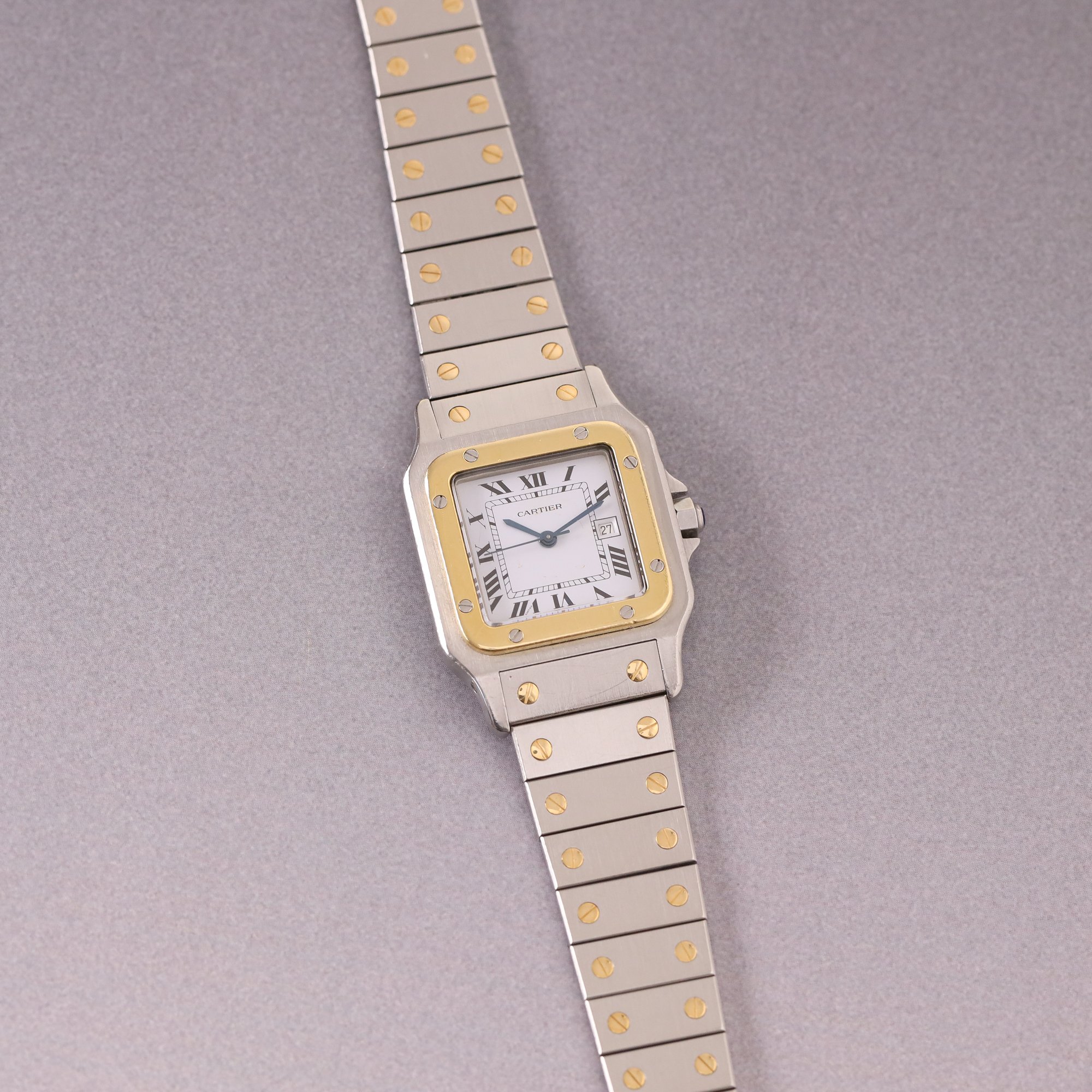 1991 Unpolished Cartier Santos Carrée 2961 Mega Fullset + New Service.jpg