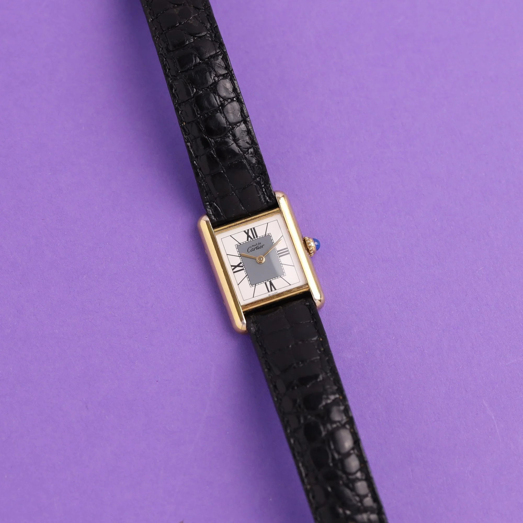 1994 Cartier Tank Must Small Model 5057001 "Art Deco" Dial Mega Fullset.jpg