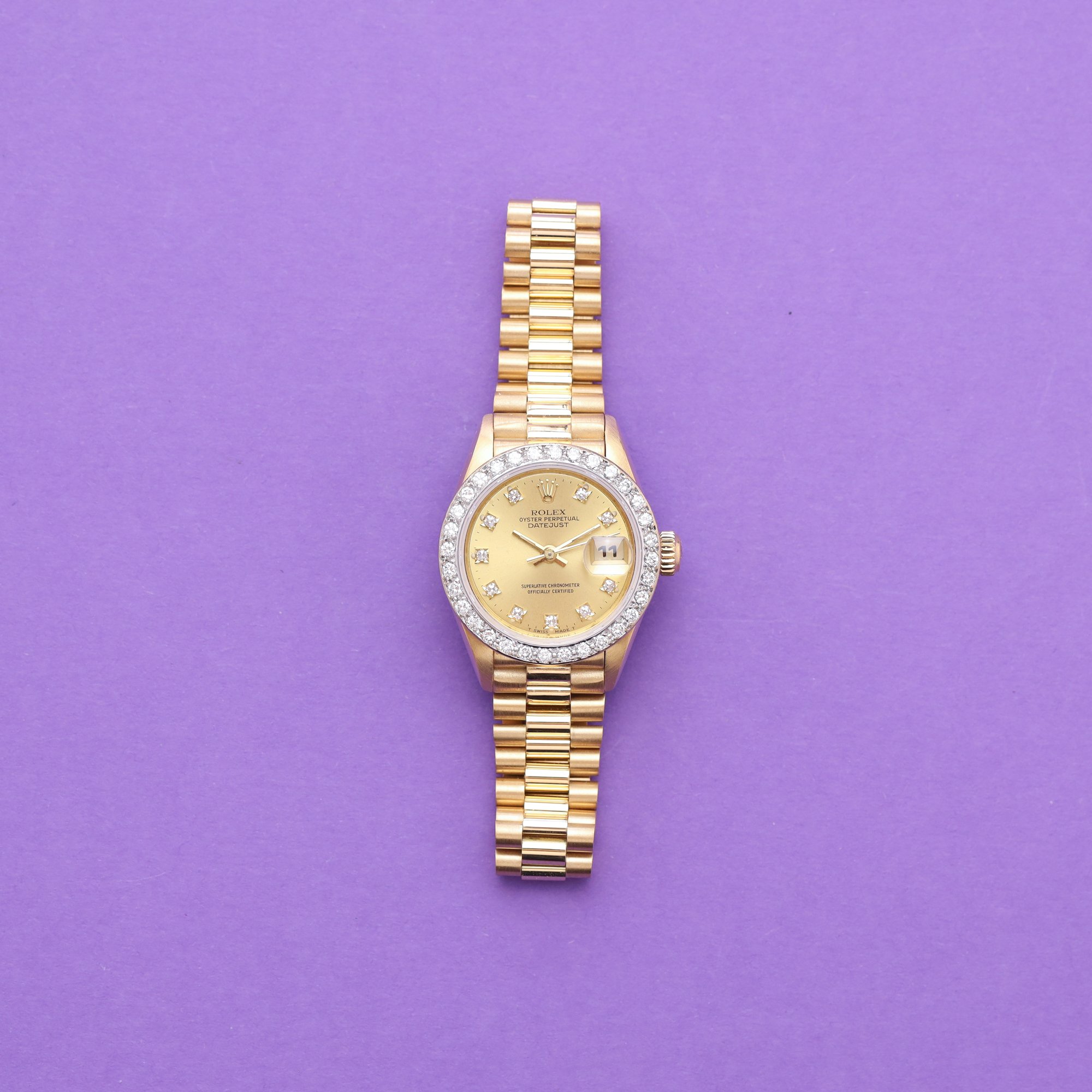 1987 Rolex Lady Datejust 18K 69178 Factory "Diamond" Dial Fullset.jpg