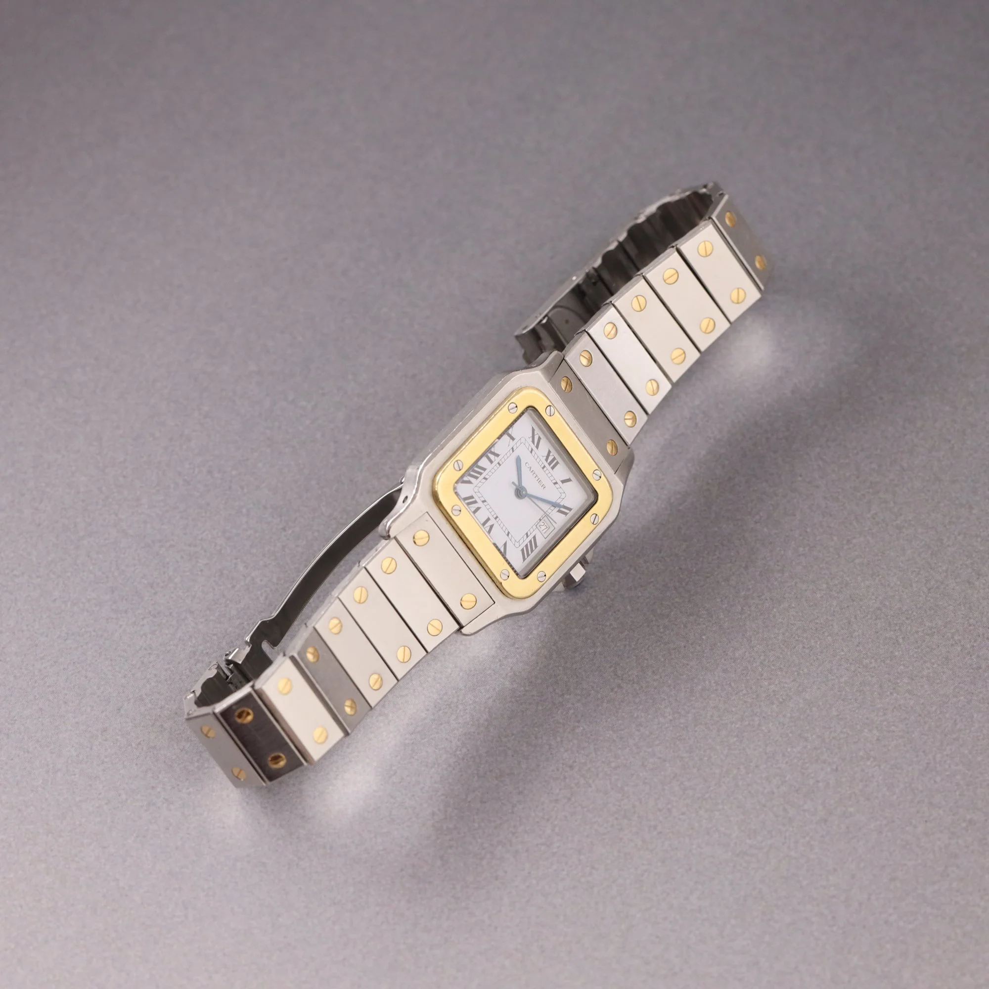 1991 Unpolished Cartier Santos Carrée 2961 Mega Fullset + New Service.jpg