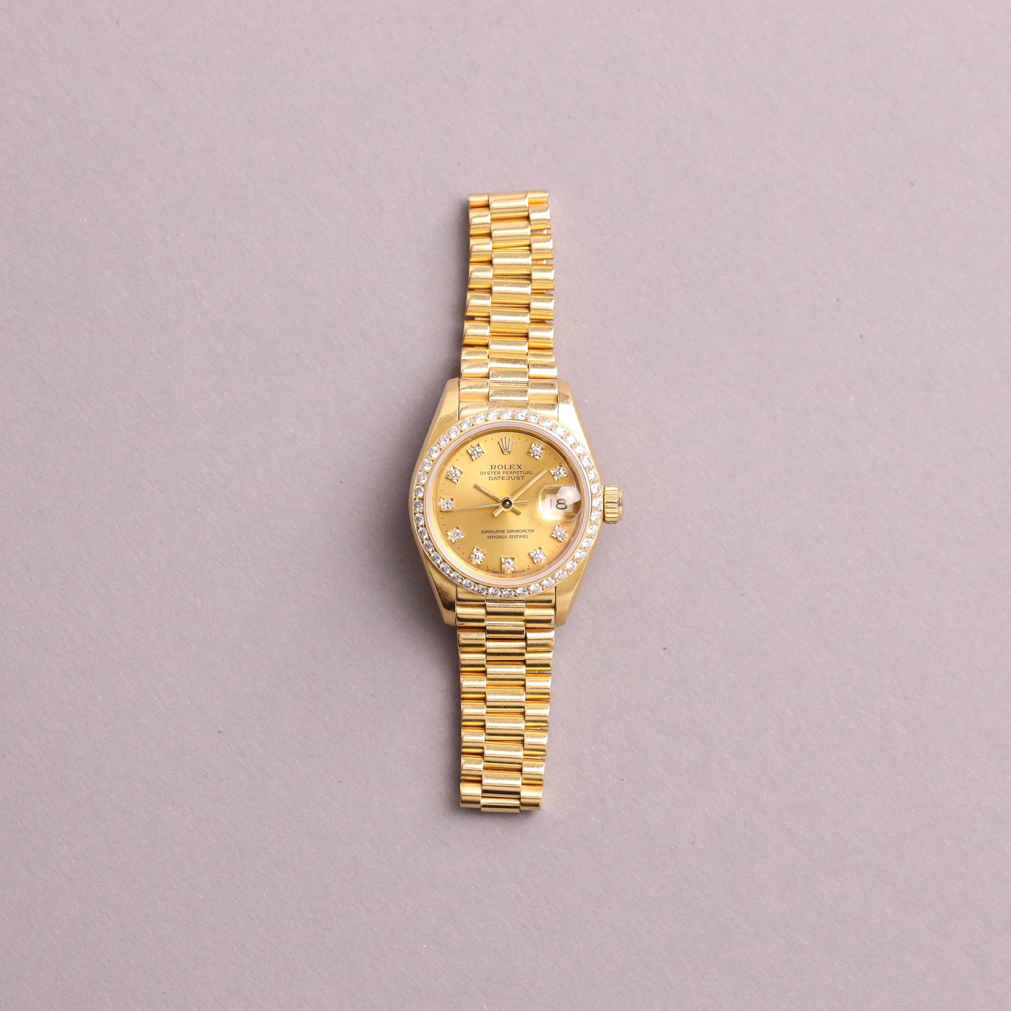 1992 Unpolished Rolex Lady Datejust 18K 69178 Factory "Diamond" Dial Mega Fullset.jpg