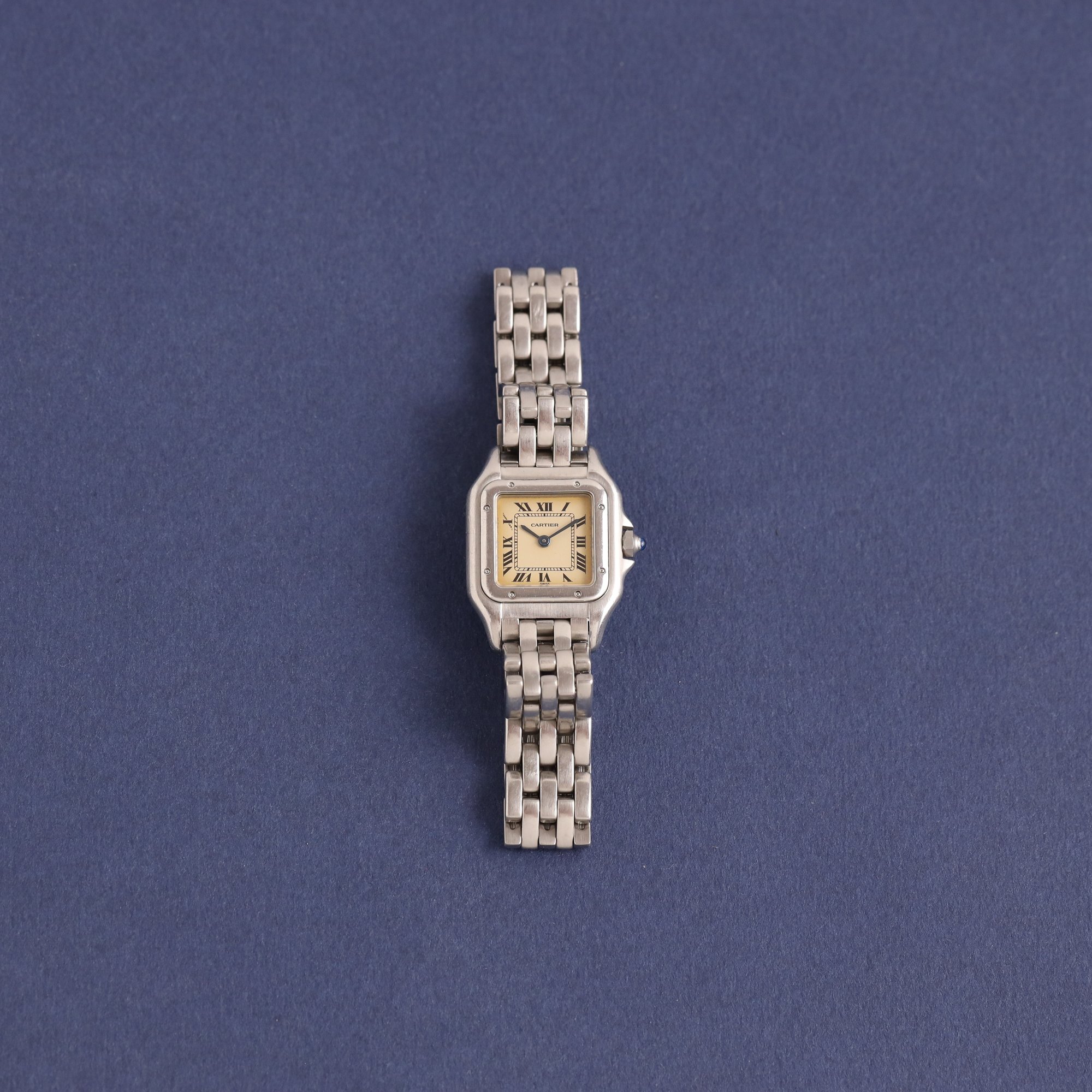 1992 Unpolished Cartier Panthère Mini 1320 "Caramel" Dial Fullset.jpg
