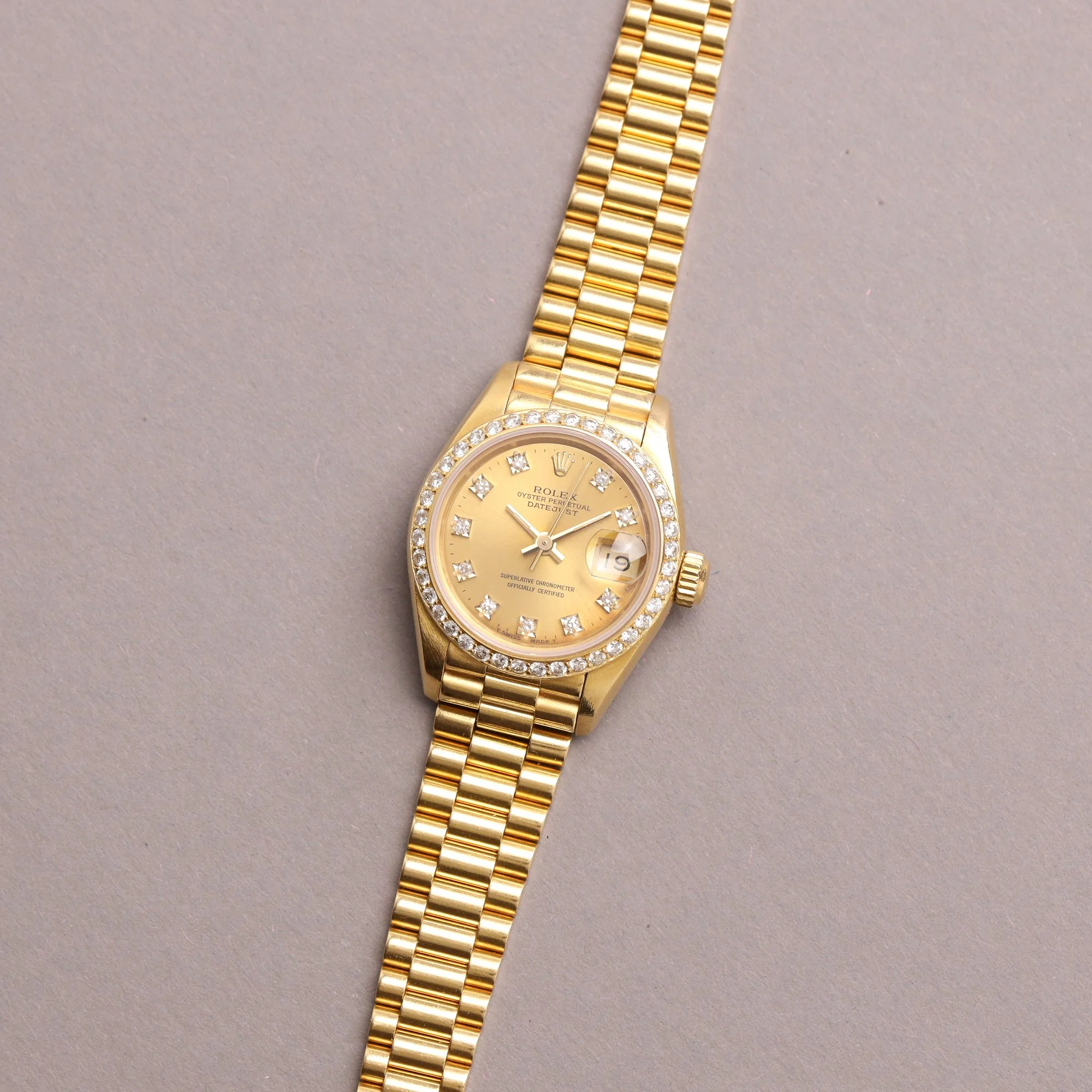 1992 Unpolished Rolex Lady Datejust 18K 69178 Factory "Diamond" Dial Mega Fullset.jpg
