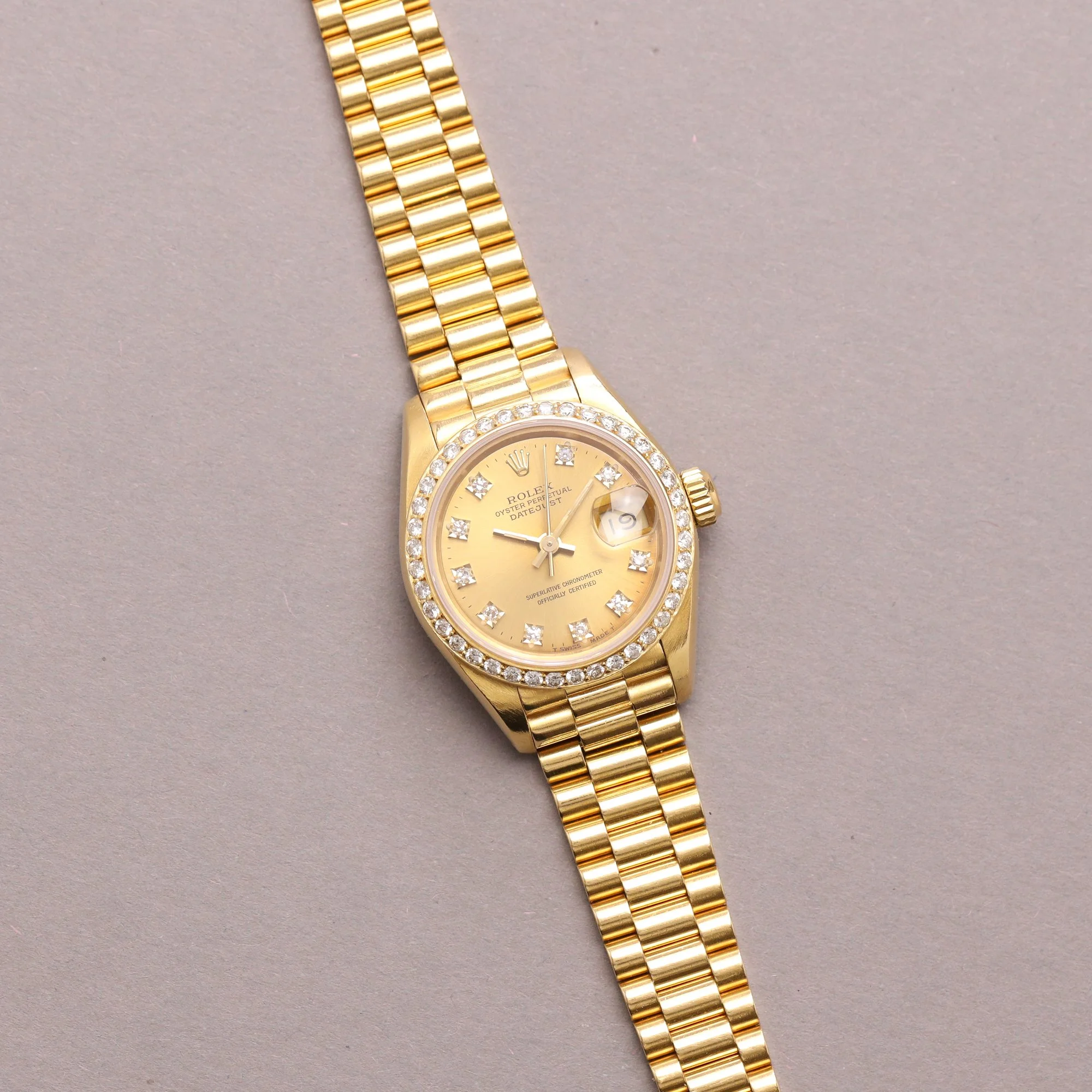 1992 Unpolished Rolex Lady Datejust 18K 69178 Factory "Diamond" Dial Mega Fullset.jpg