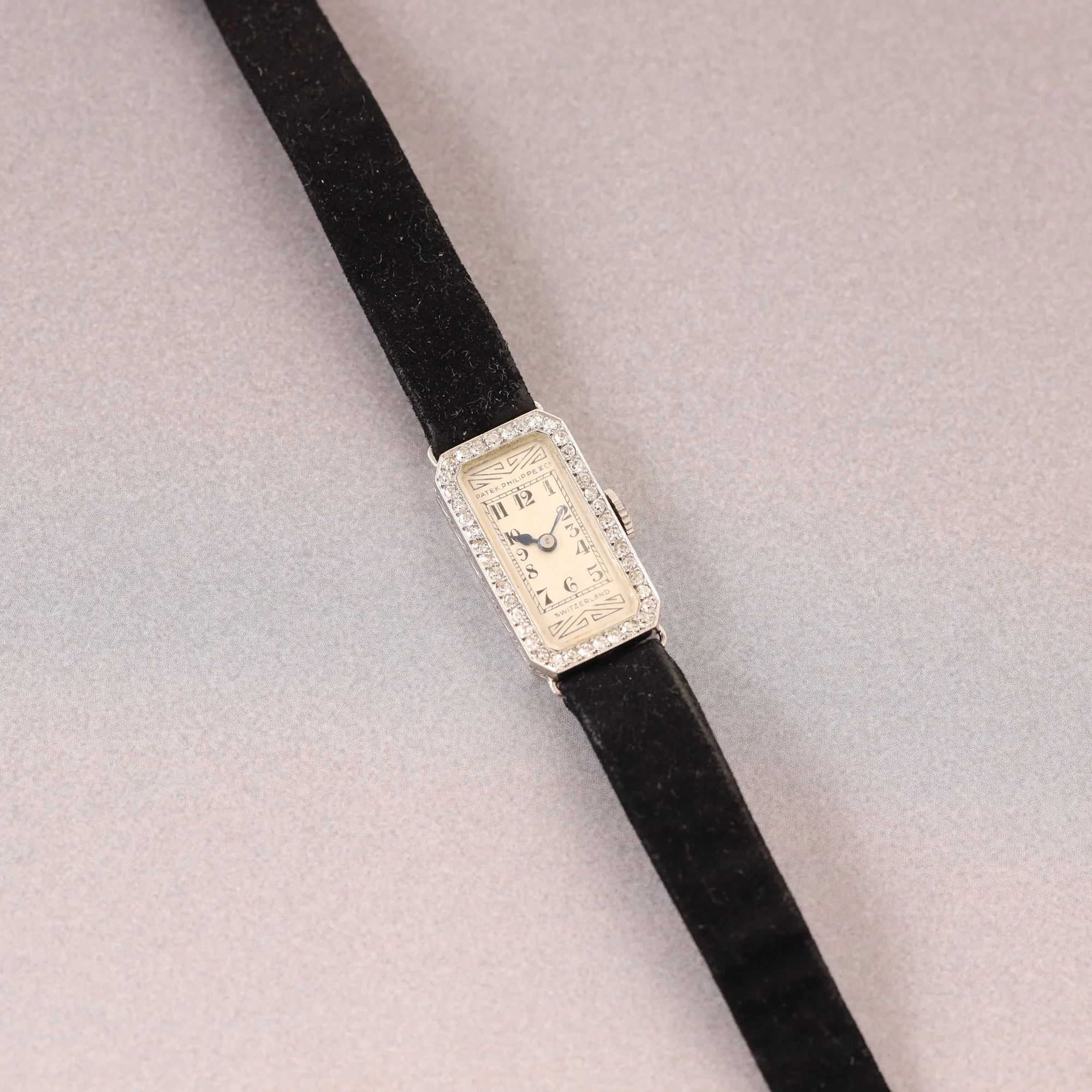 1920s Patek Philippe Platinum "Art Deco" Ladies Wristwatch + Factory Diamonds.jpg
