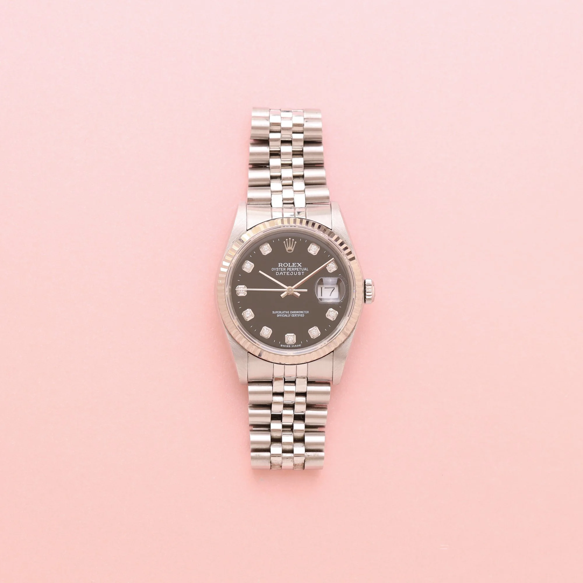 1988 Unpolished Rolex Datejust 16234 Black "Diamond" Dial.jpg
