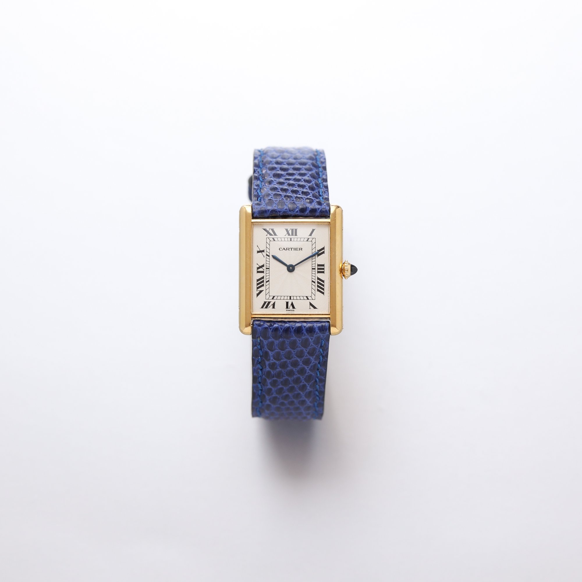 1995 Unpolished Cartier Tank Louis 18K Extra Plate 96065 "Flinqué" Dial Fullset + New Service.jpg