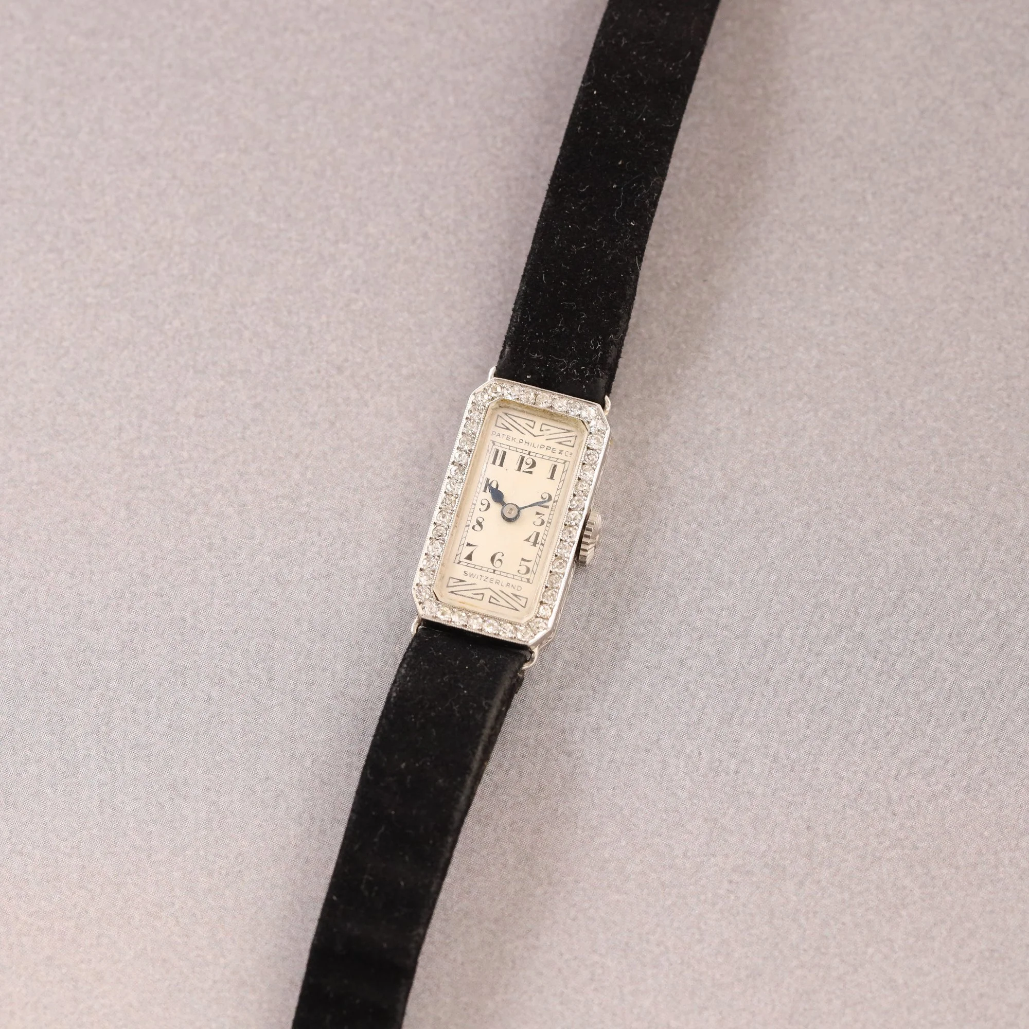 1920s Patek Philippe Platinum "Art Deco" Ladies Wristwatch + Factory Diamonds.jpg