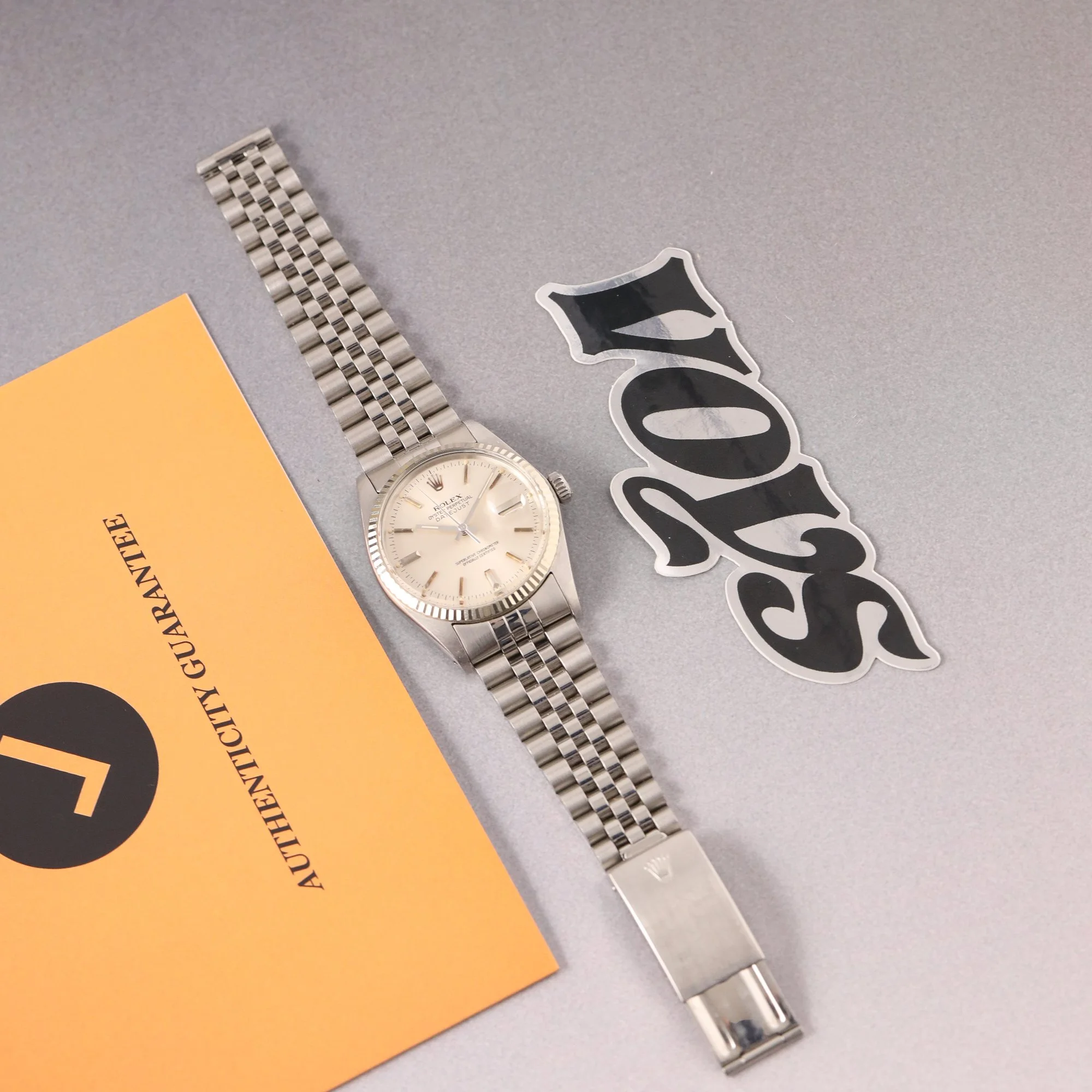 1979 Unpolished Rolex Datejust 16014 Silver "Sunburst" Dial + New Service.jpg
