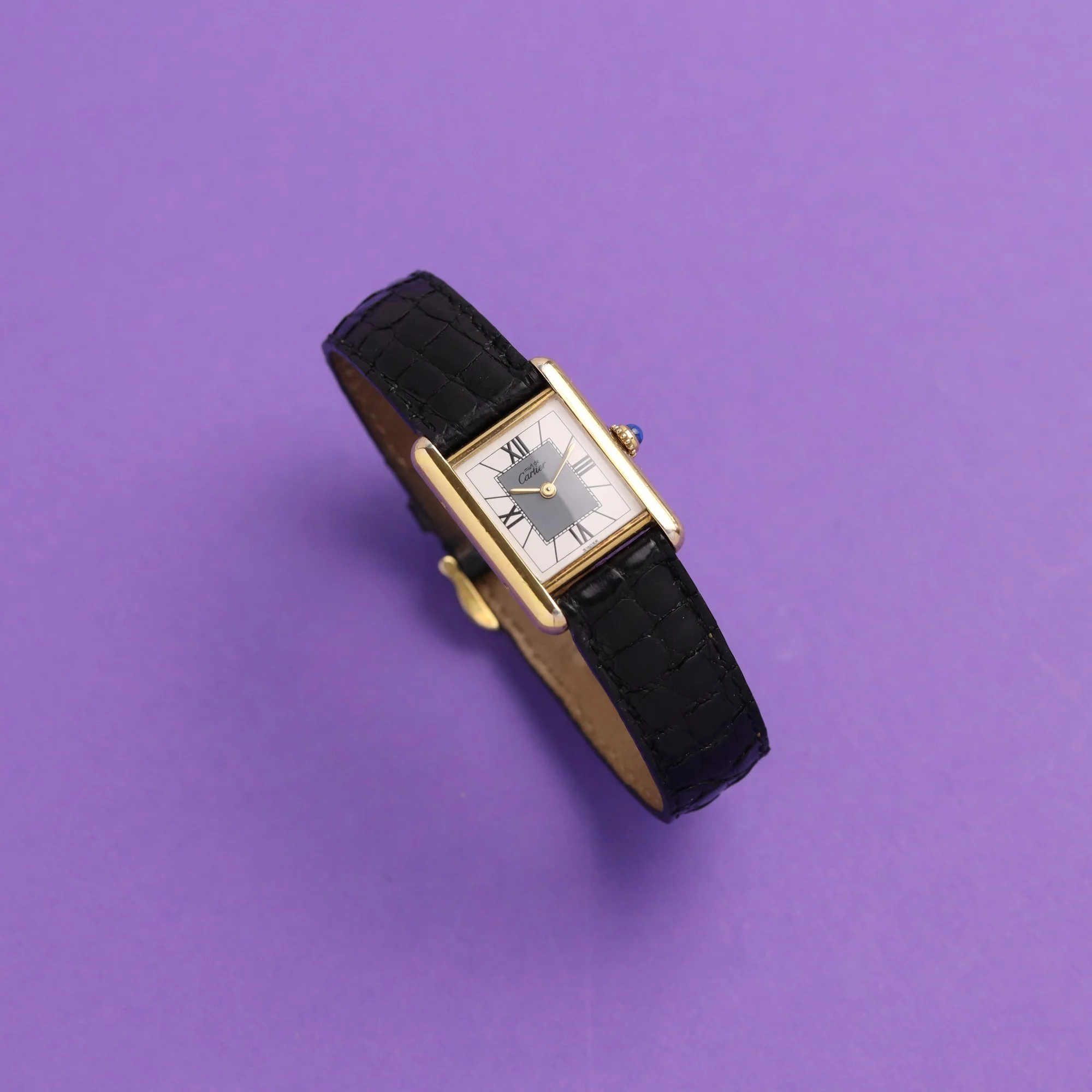 1994 Cartier Tank Must Small Model 5057001 "Art Deco" Dial Mega Fullset.jpg
