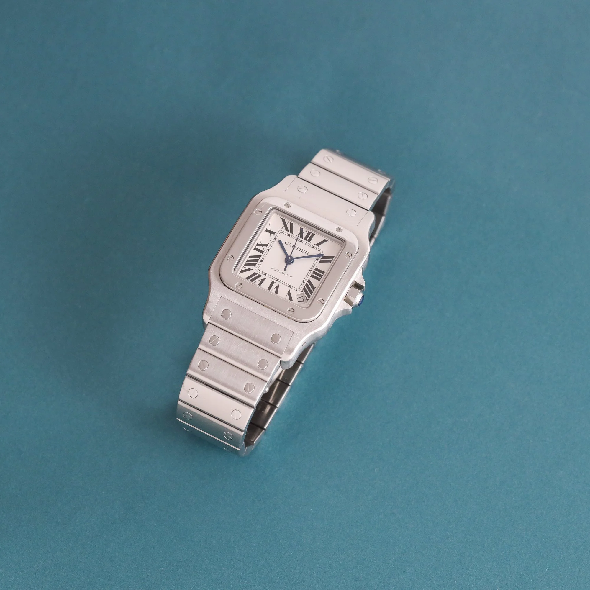 2014 Cartier Santos Galbée XL Automatic 2823 / W20098D6 "Roman" Dial Fullset.jpg