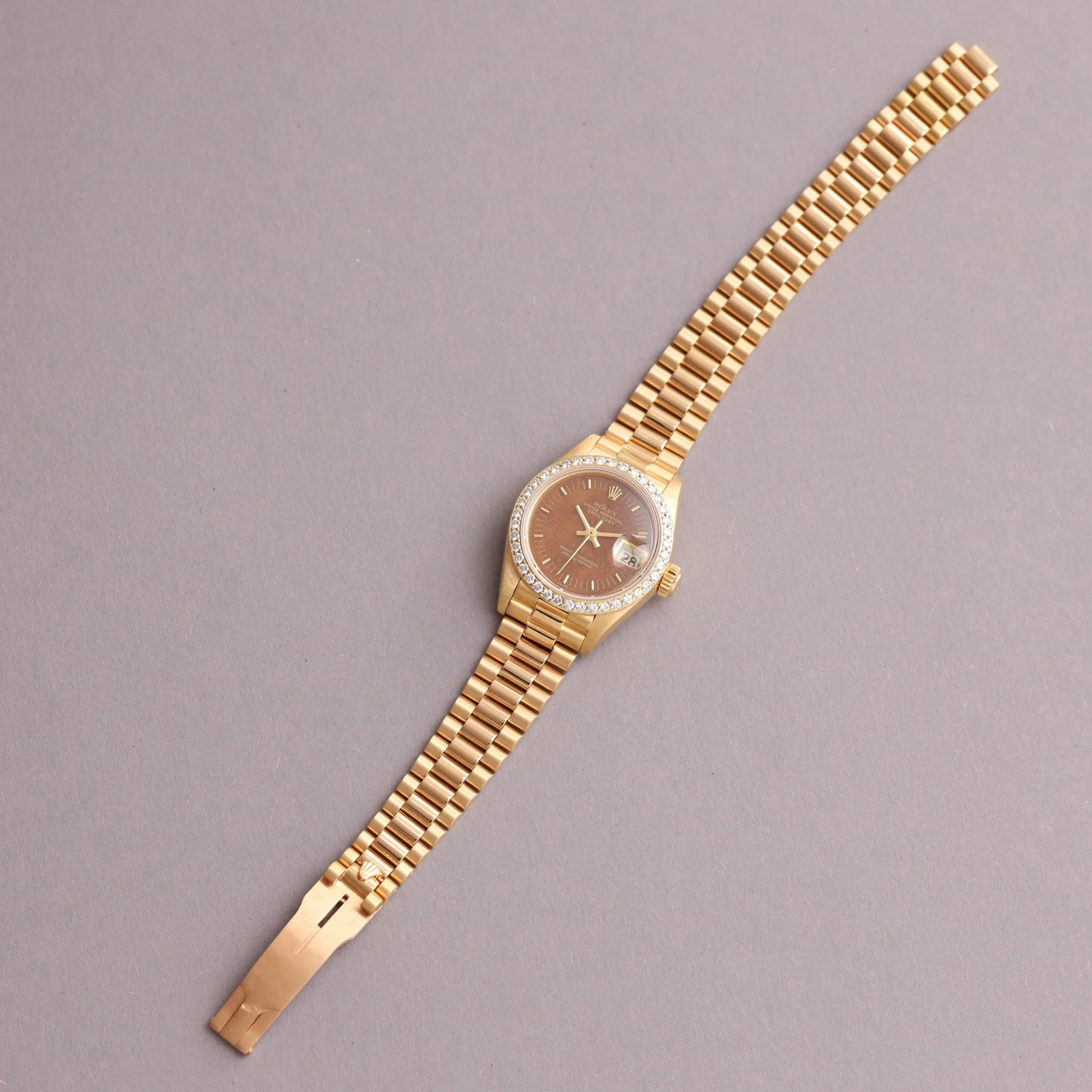 1987 Mint Rolex Lady-Datejust 18K 69178 Factory "Wood" Dial Fullset.jpg