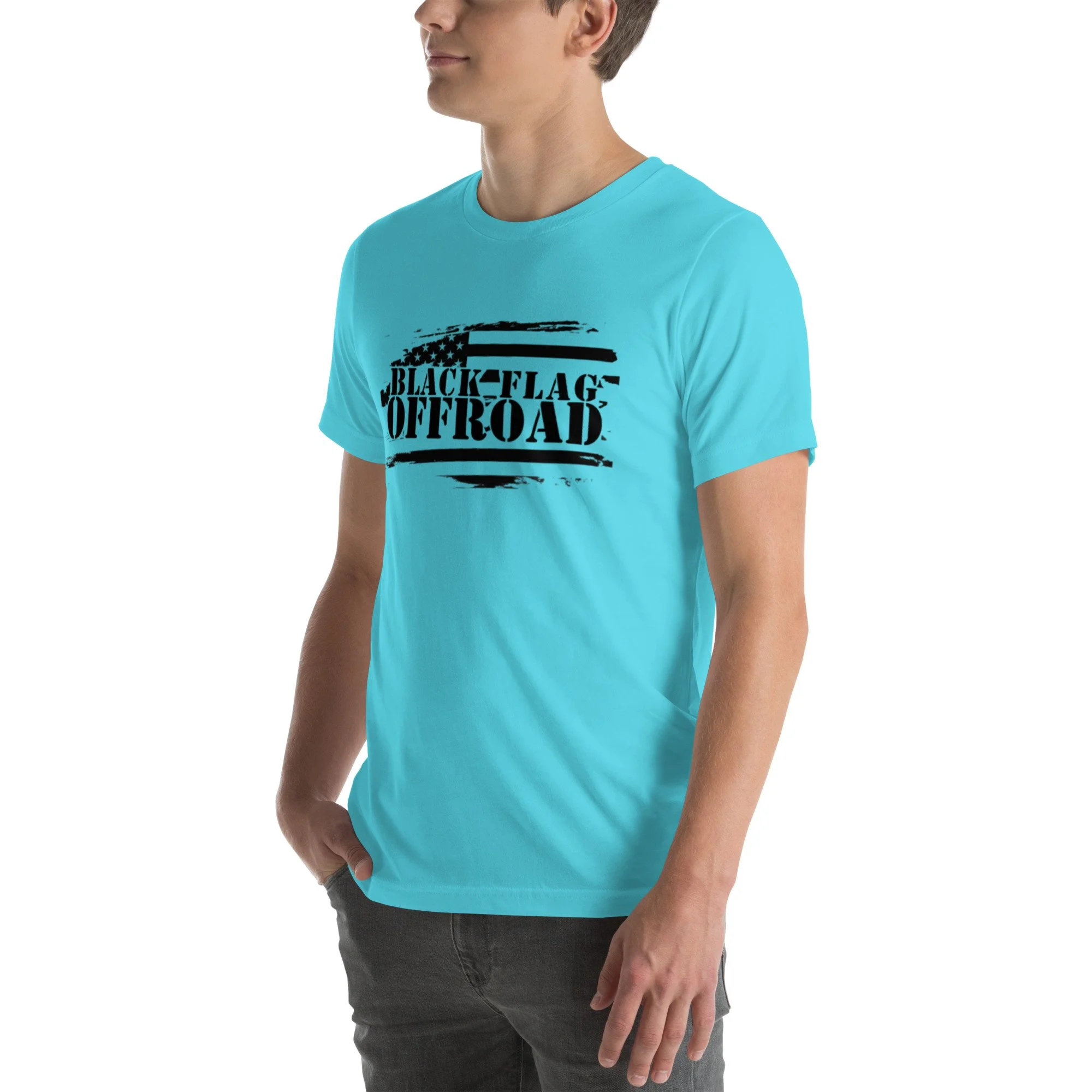 unisex-staple-t-shirt-turquoise-left-front-68c5c1be545b4.jpg