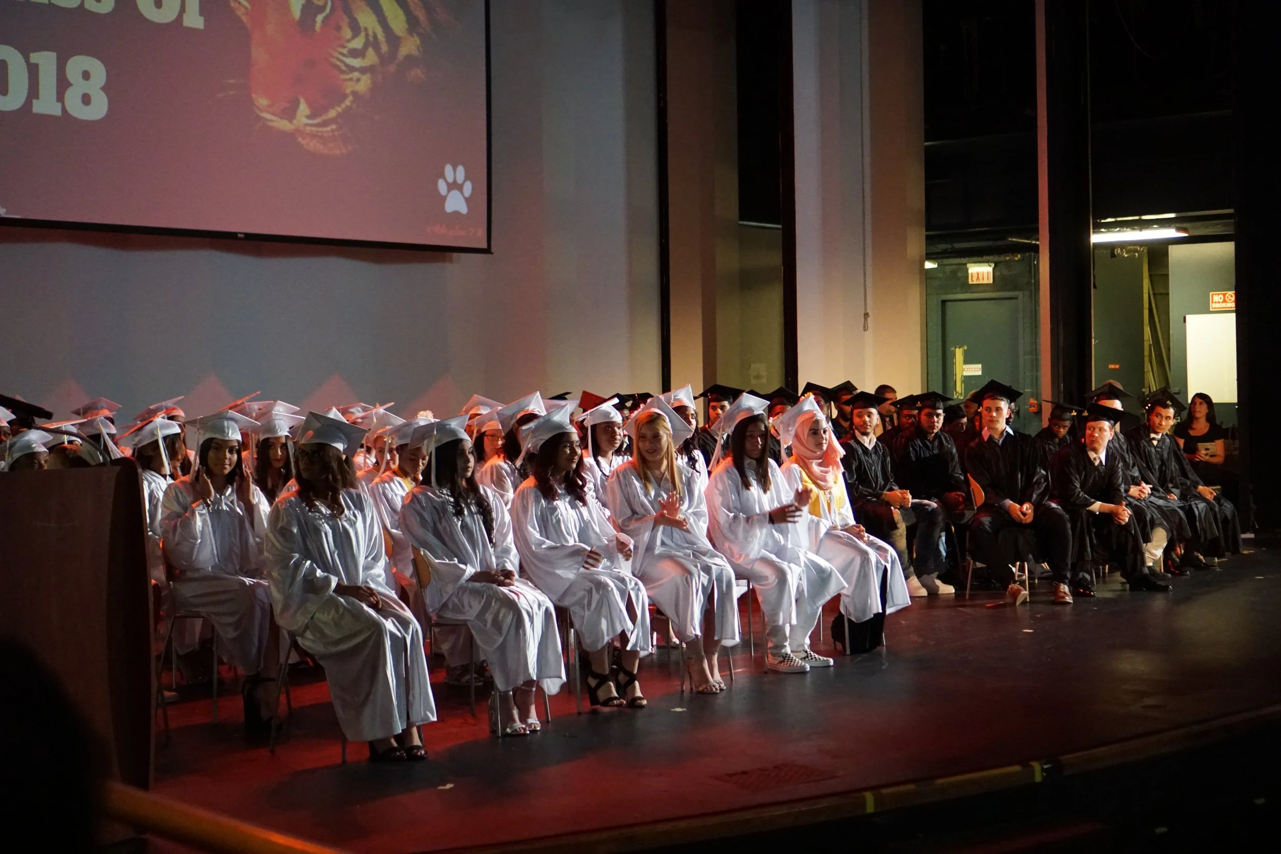 Kensington students are making it to graduation.