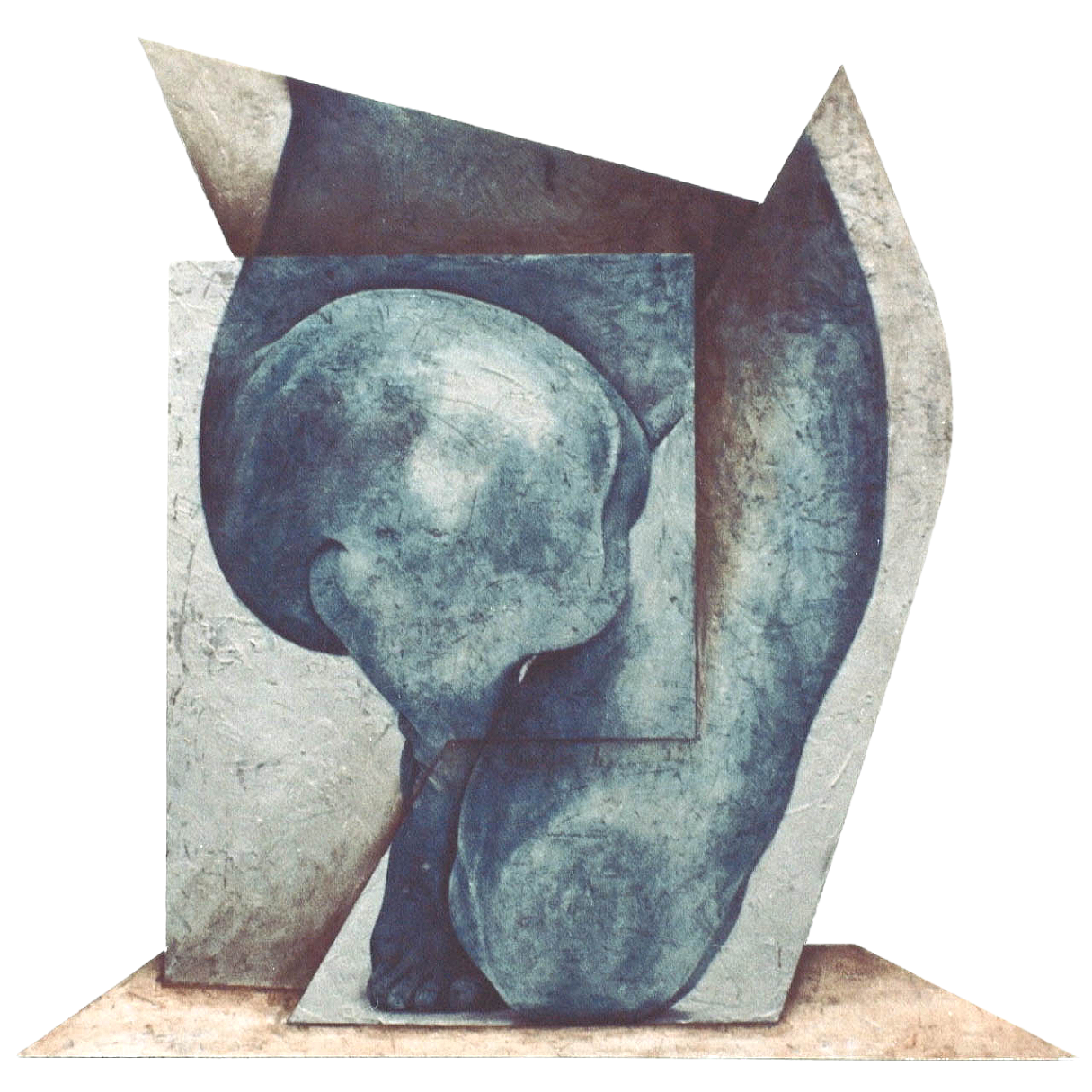 "Humilatis", 2006, mixta sobre madera.