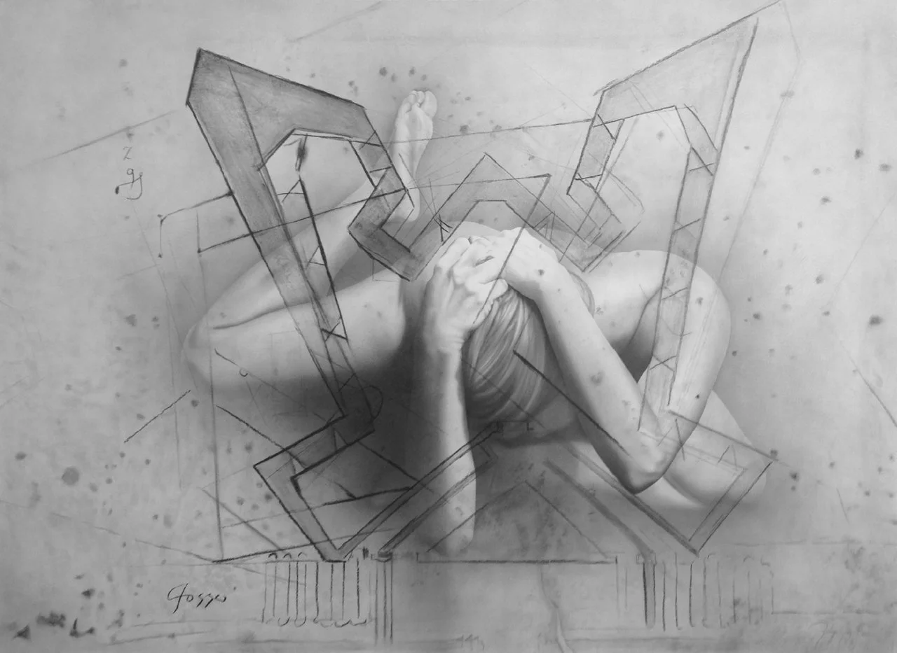 "Metus", 2013, mixta sobre madera.