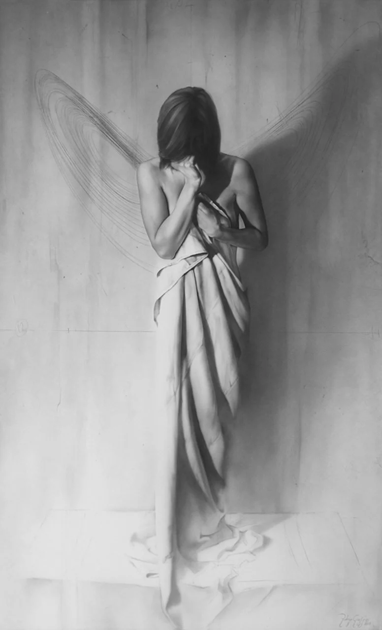 "Hada Lorenz", 2007, mixta sobre madera.