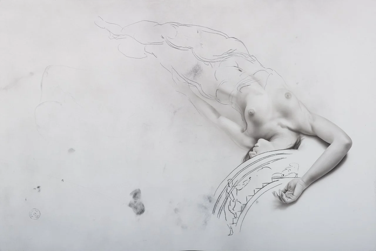 "Esborzo", 2013, mixta sobre madera.