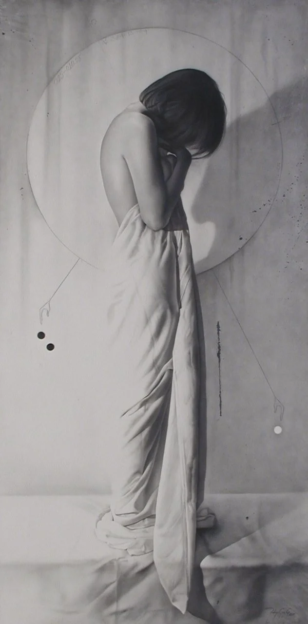 "Arcano Extraño", 2009, mixta sobre madera.