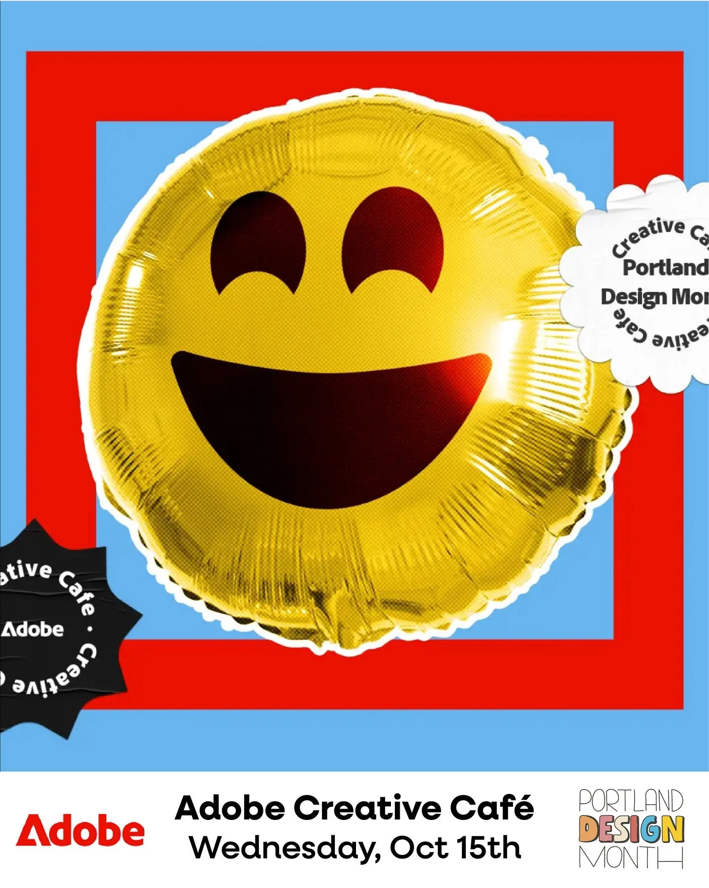 π£ Calling all students, recent grads, and early career creatives–Creative Café is your laidback launchpad into the world of Adobe (@adobe). Join us on Wednesday, October 15 at 4:00 PM at Wieden + Kennedy (@wiedenkennedy) for an afternoo