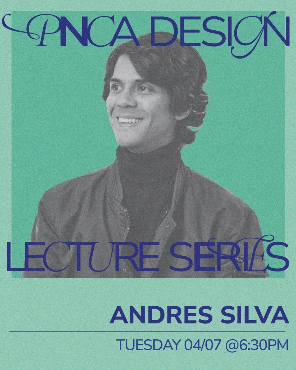 The PNCA Design (@pncadesign) Lecture Series welcomes a broad range of creatives who are breaking expectations of what design can be and do in the world. 🤩

On April 7th at 6:30PM, they welcome Andres Silva Bello to PNCA for a design lecture series.