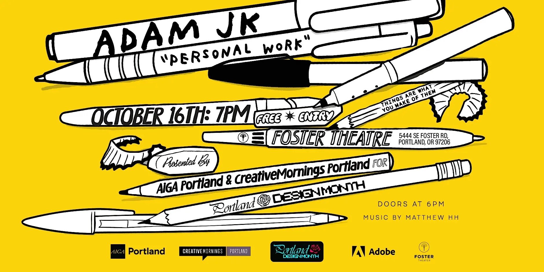 ADAM JK: "PERSONAL WORK"