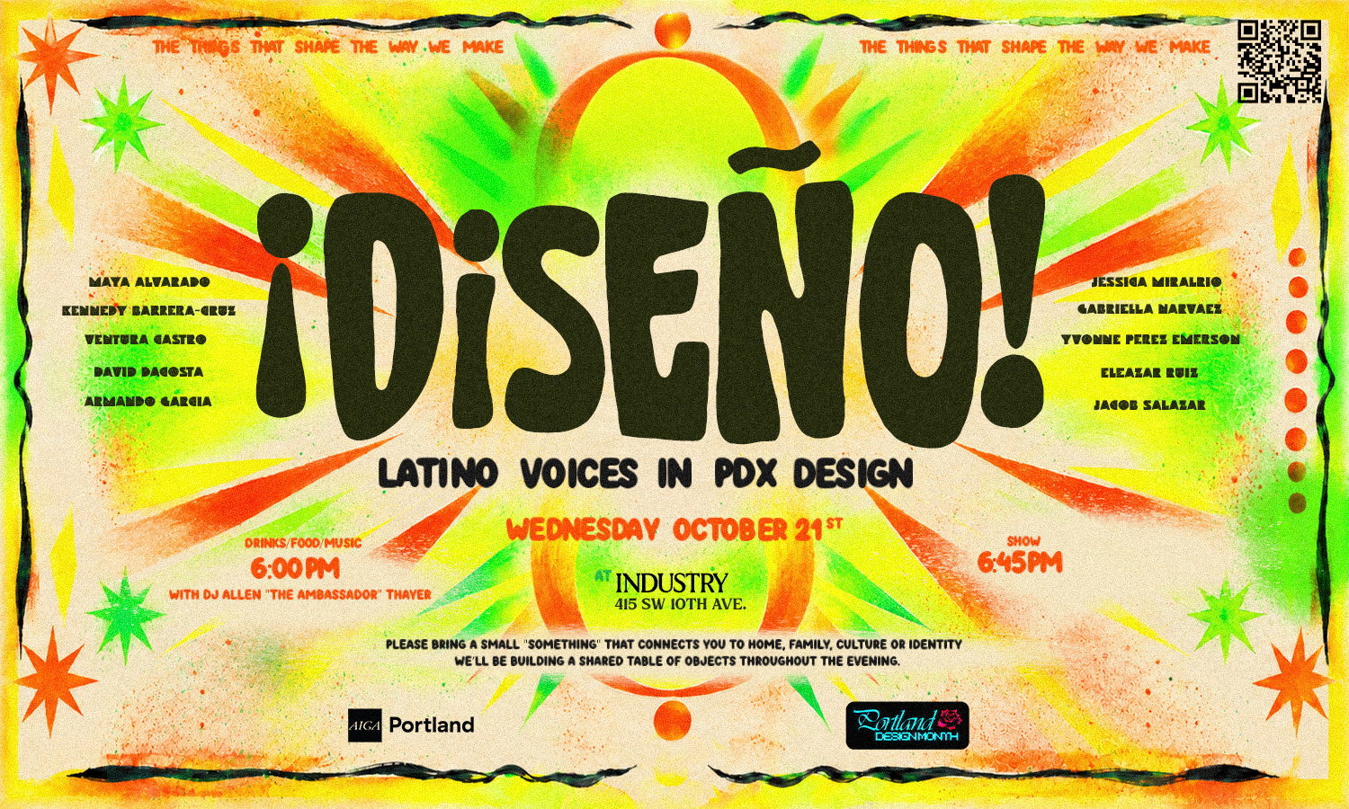 DISEÑO! Latino Voices in PDX Design