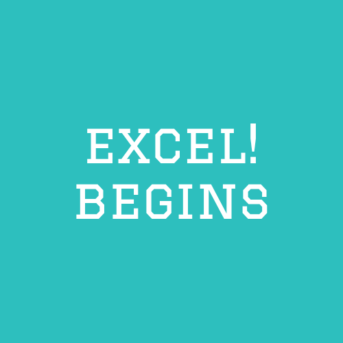 Excel! Begins