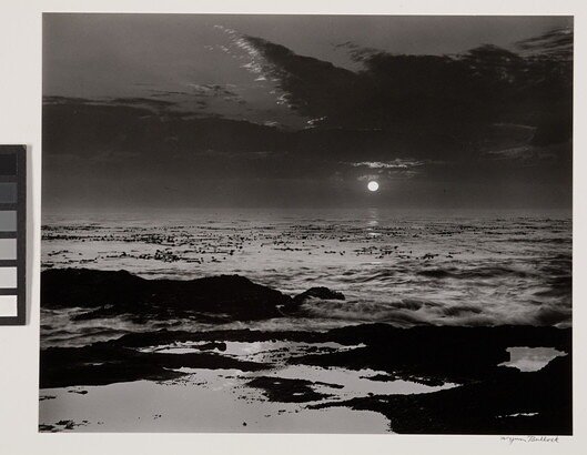 Sunset, Big Sur, 1957
Wynn Bullock (1902-1975) 

Copyright
&copy; 1957/1974 Bullock Family Photoraphy LLC. All rights reserved