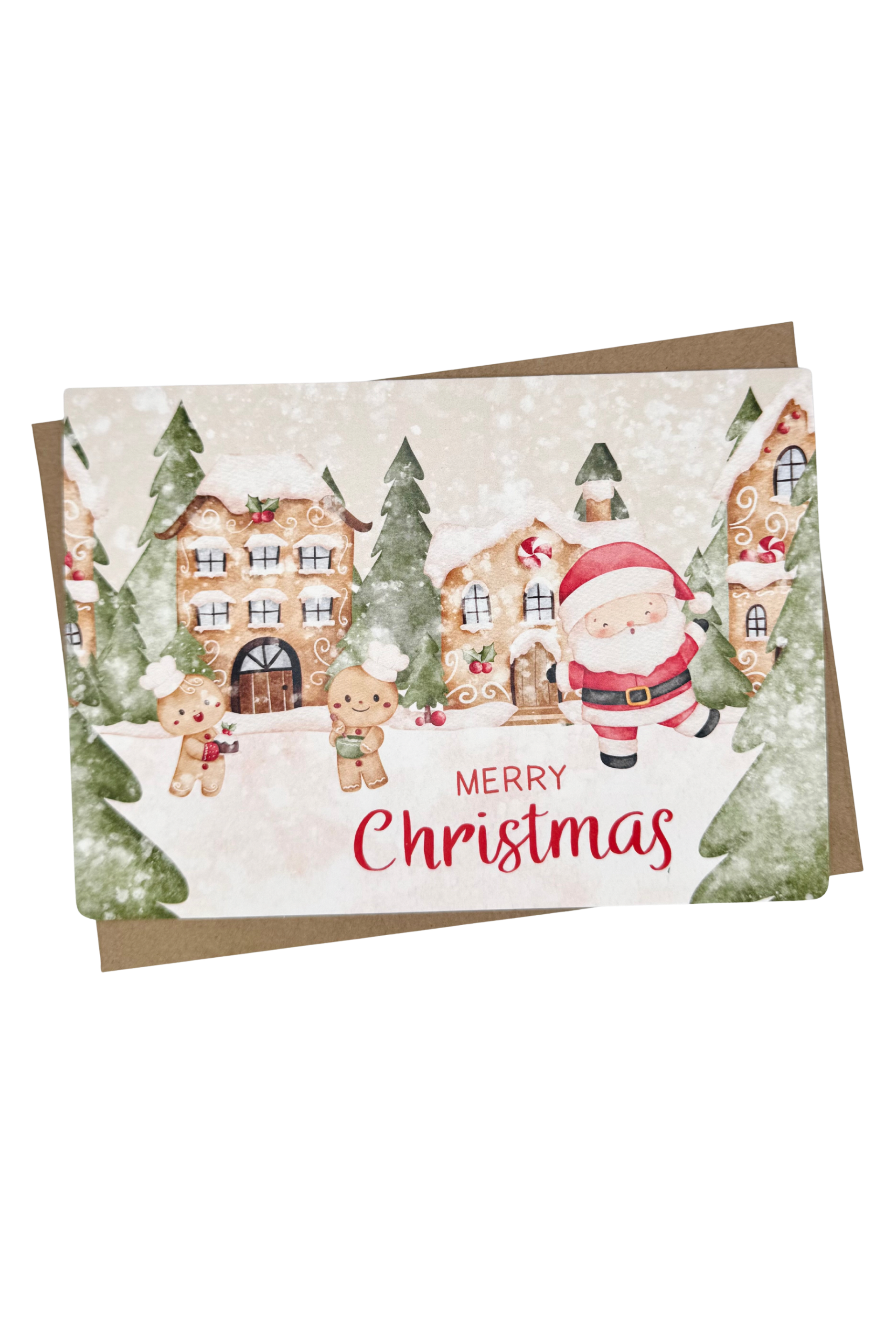 Gingerbread Lane Greeting Card
