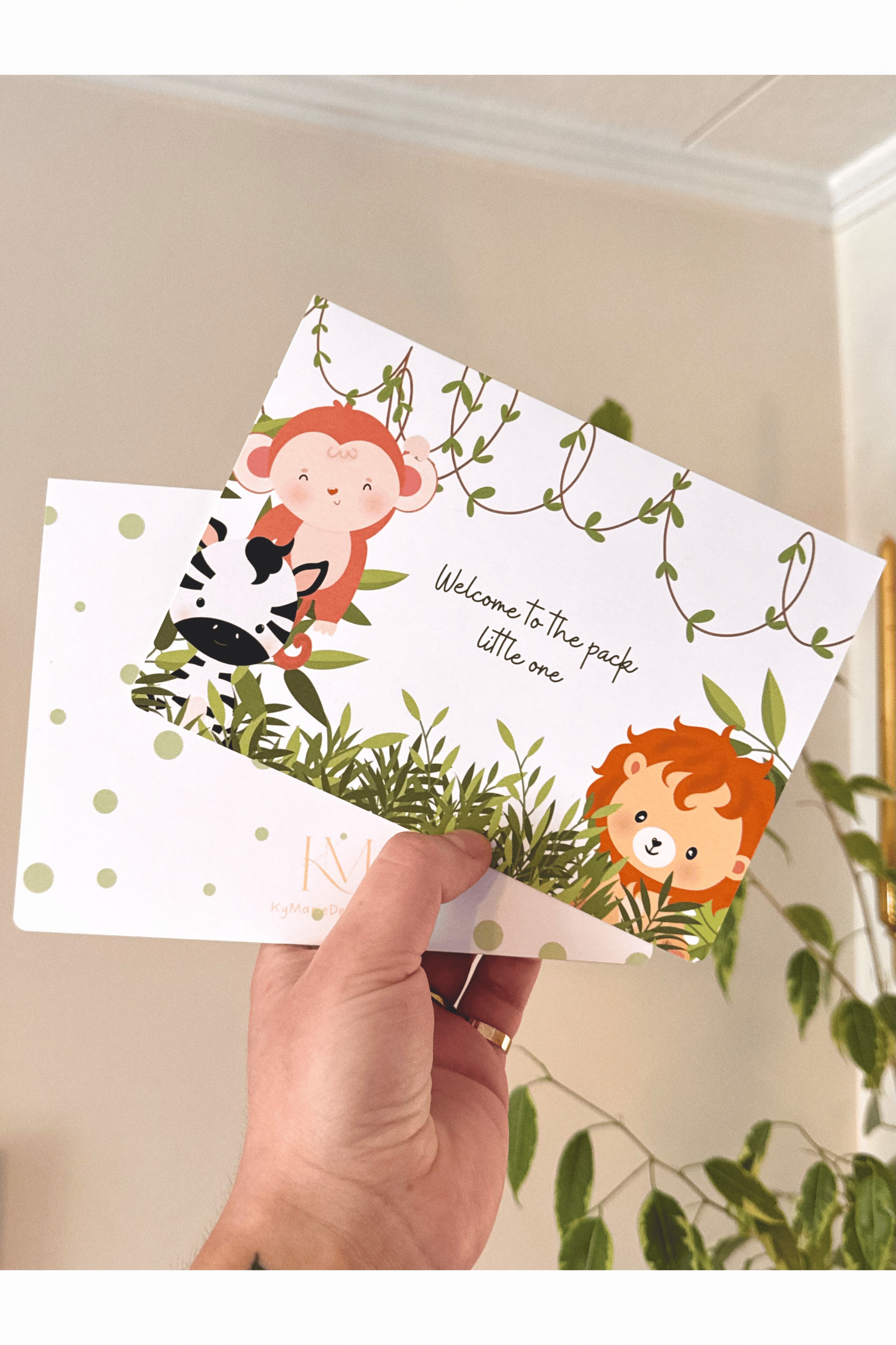 Rory's Jungle Greeting Card