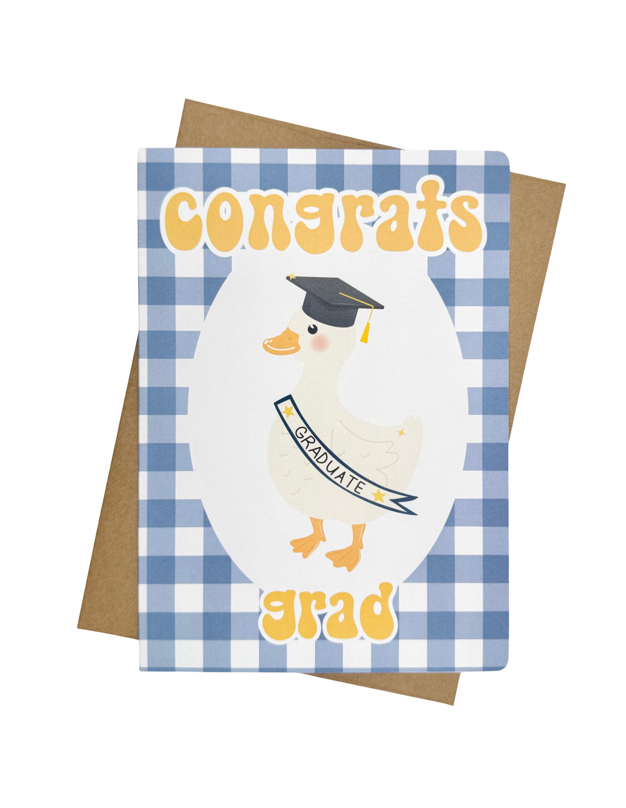 Grad Duck Greeting Card