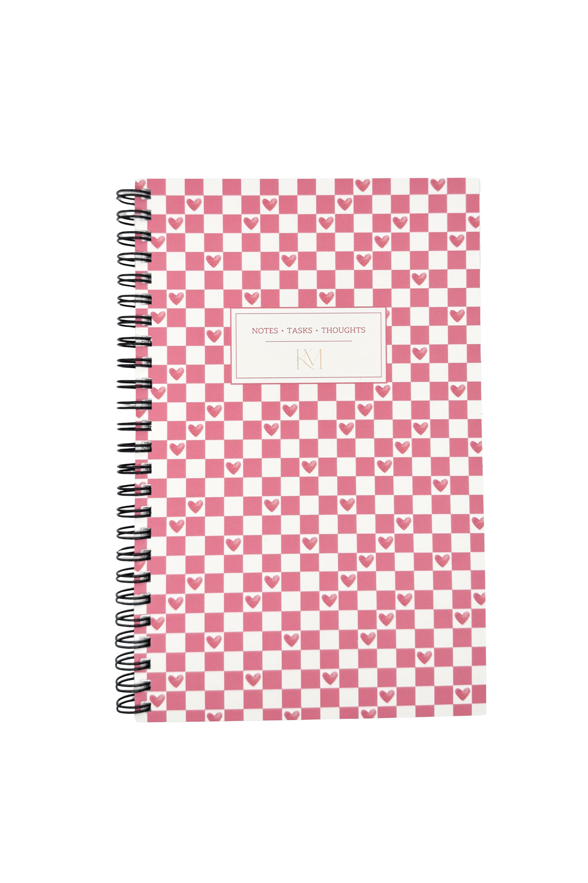 Checkered Love Notebook