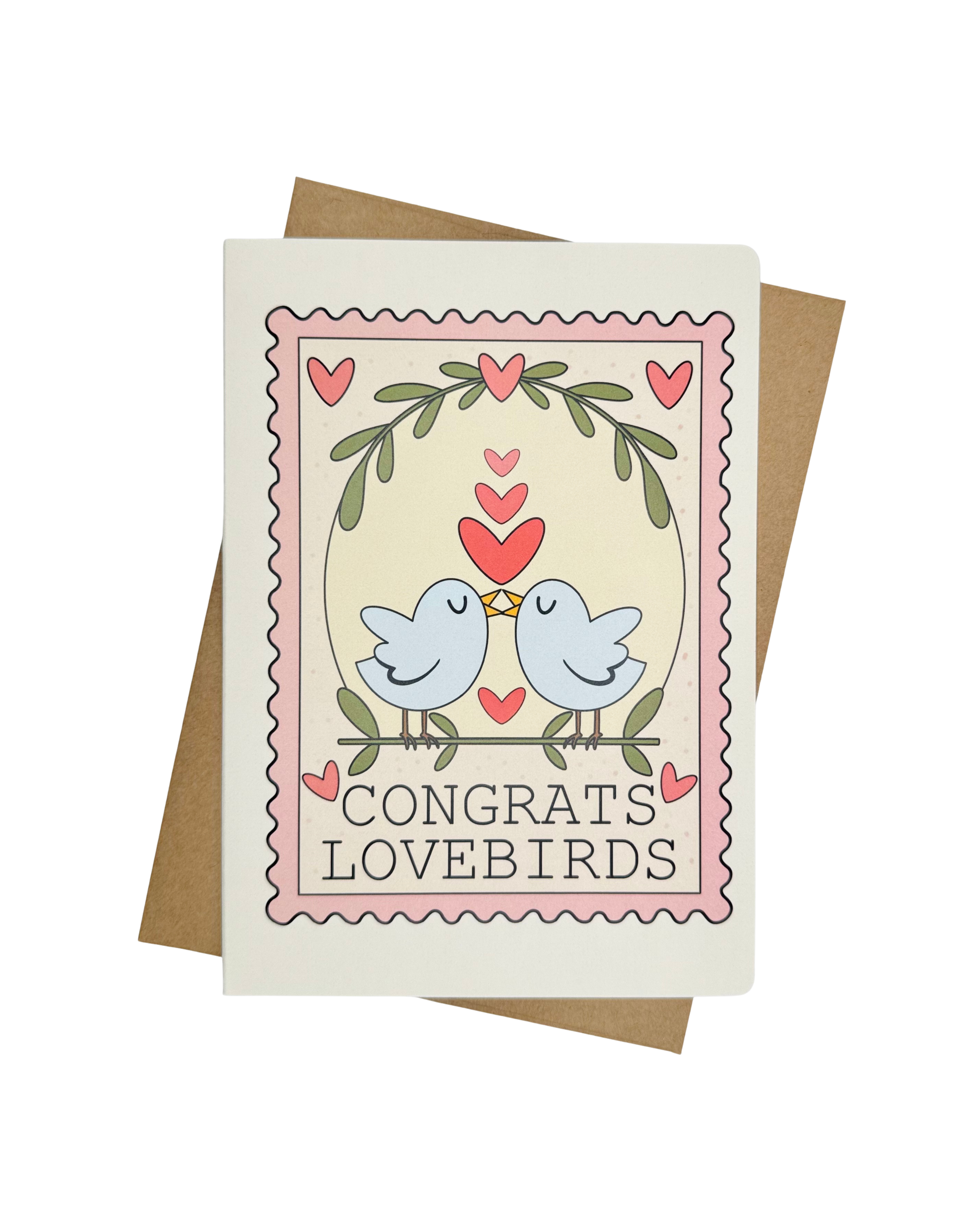 Love Birds Greeting Card
