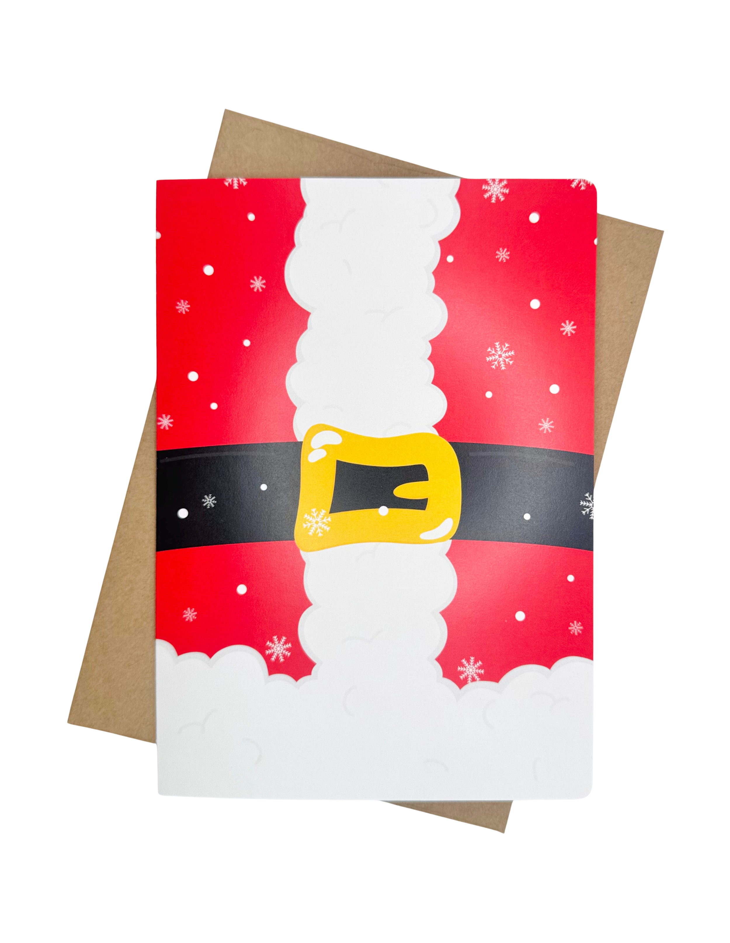 Santa’s Belt Greeting Card