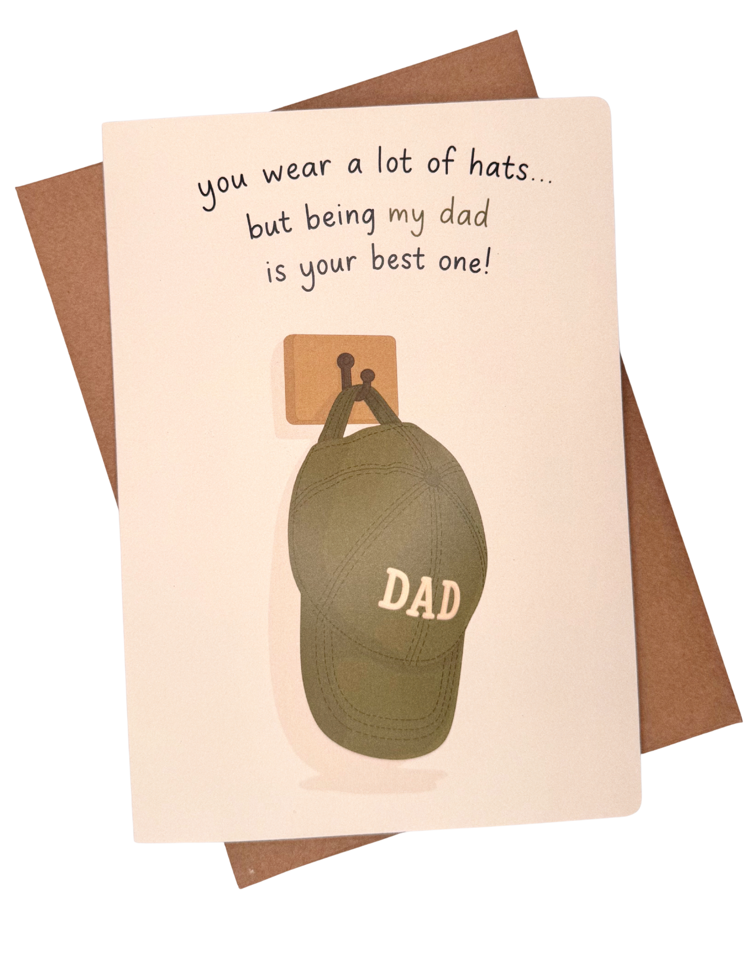 Dad’s Hat Greeting Card